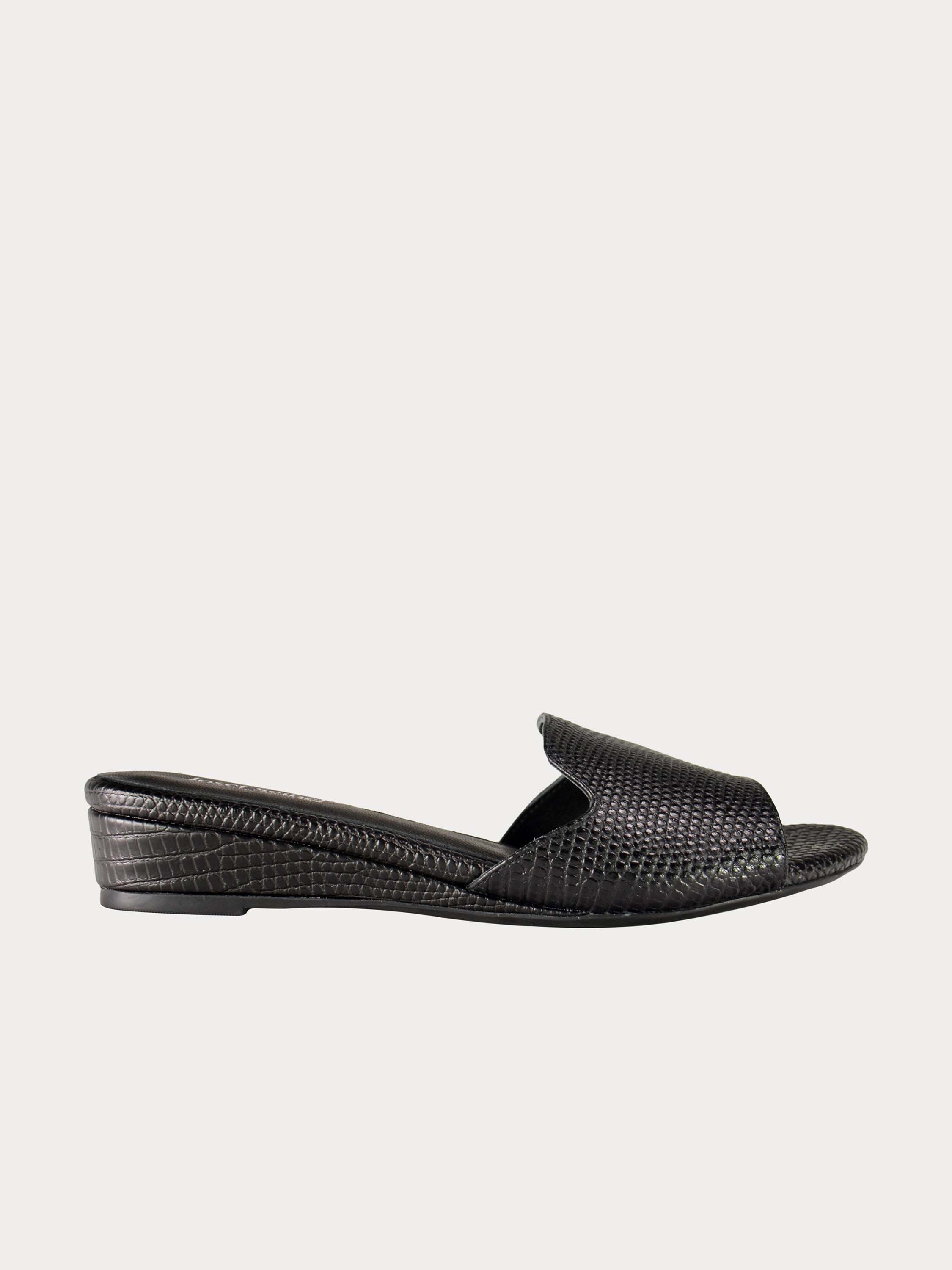 Josef Seibel Women's Micro Sandals #color_Black
