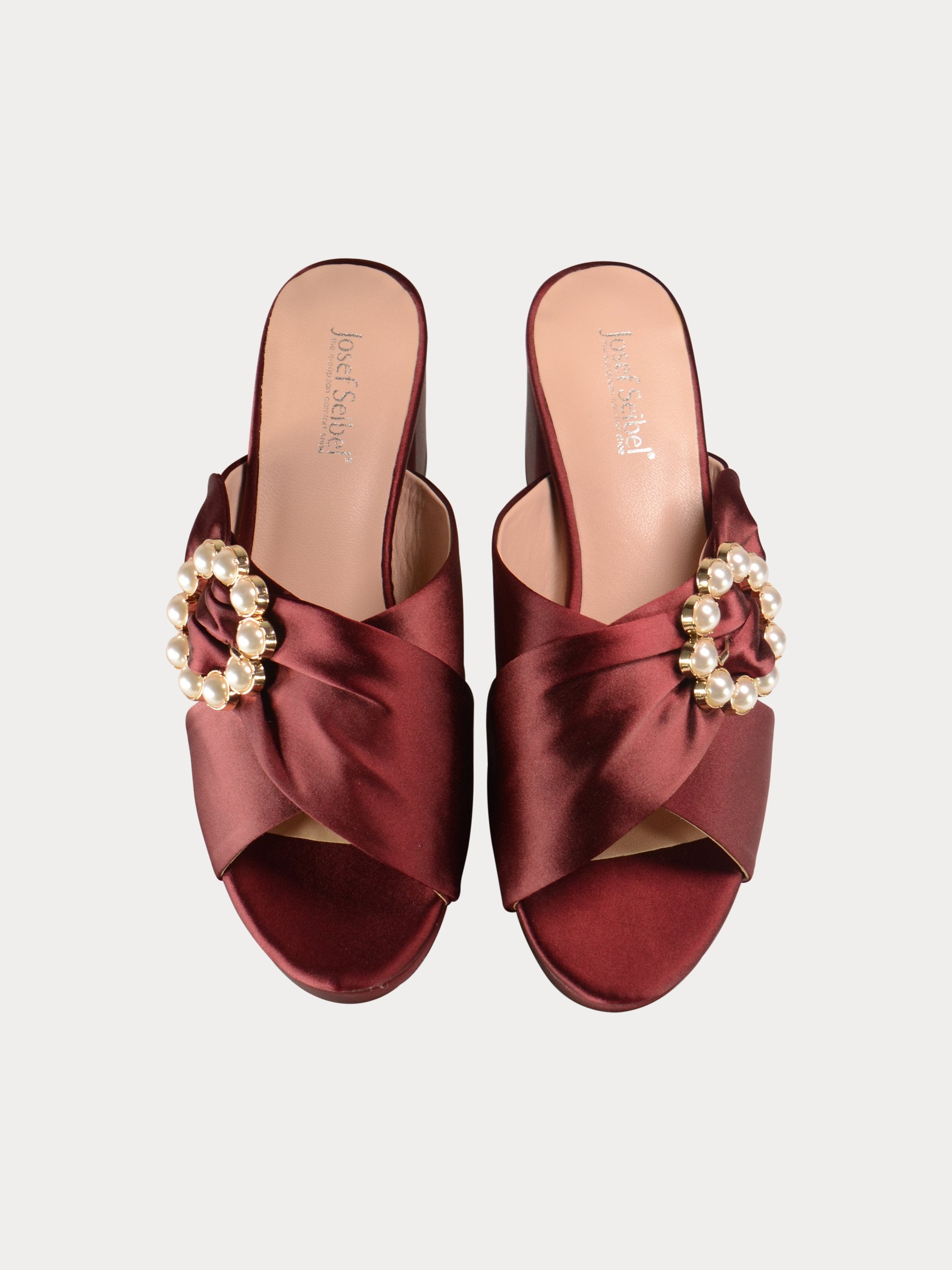 Josef Seibel Women's Textile Heels #color_Red