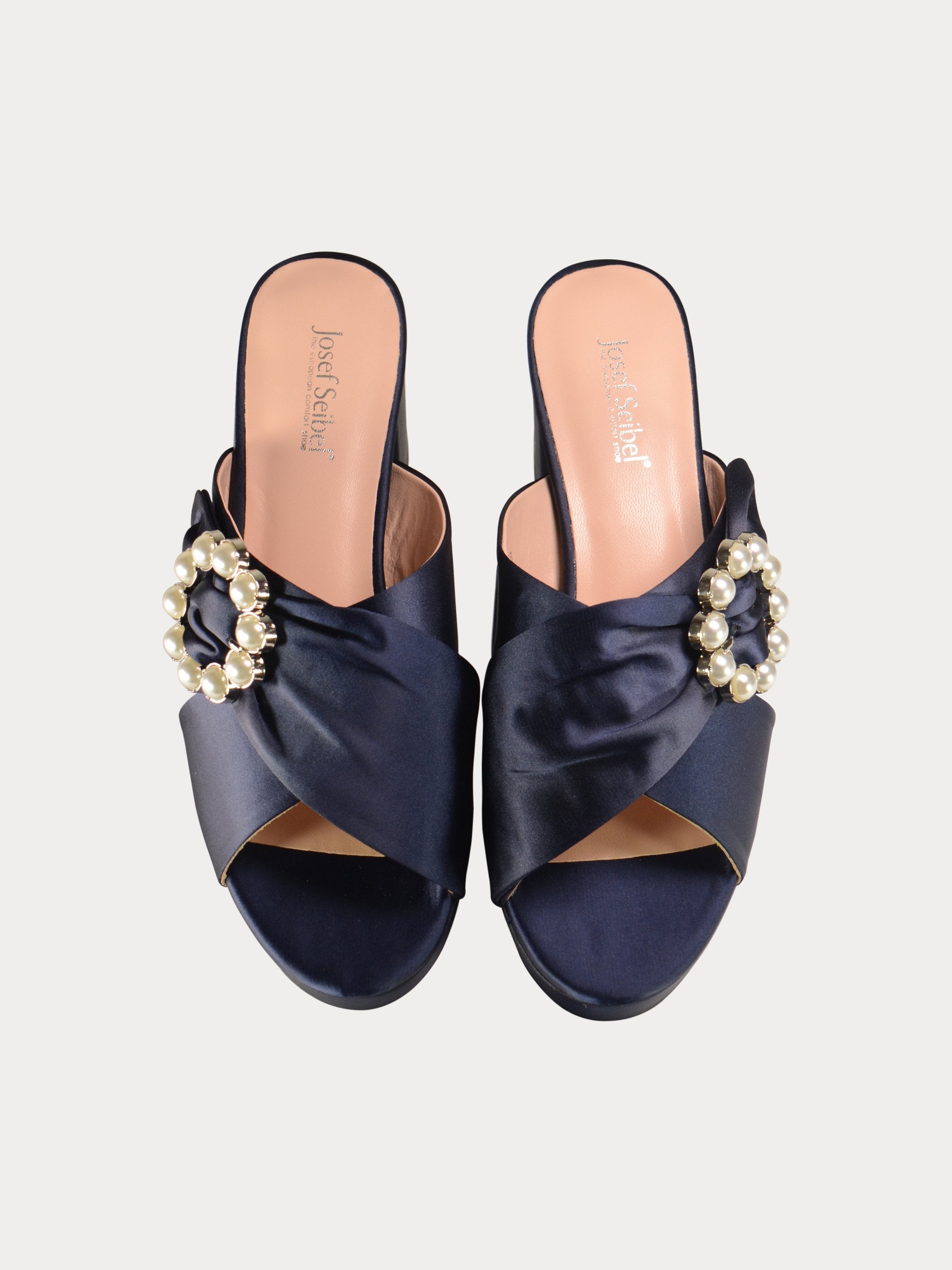 Josef Seibel Women's Textile Heels #color_Blue