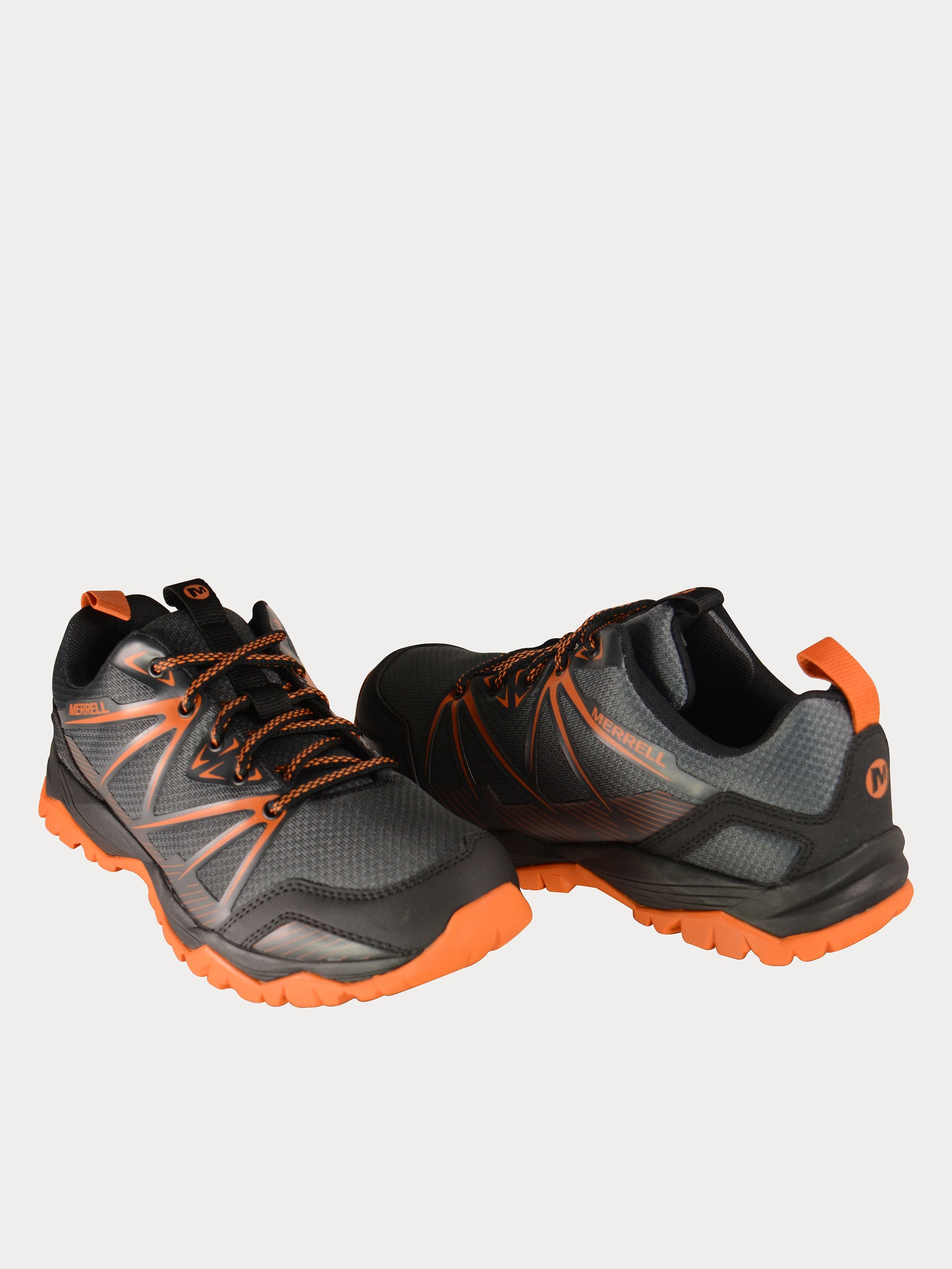 Merrell Men's Castle Rock Capra Rise Hiking Shoes #color_Grey