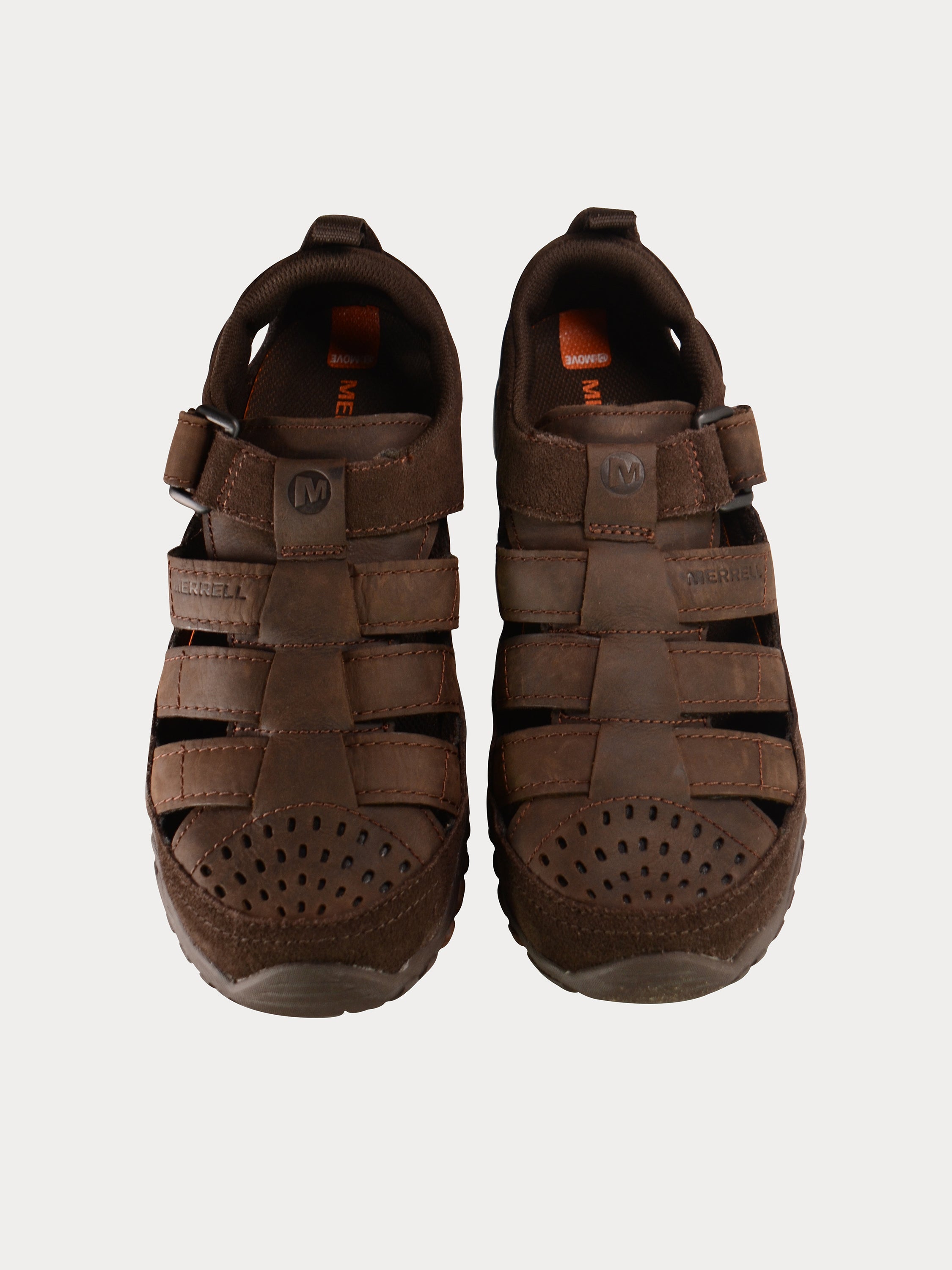 Merrell Men's Telluride Wrap Sandals #color_Brown
