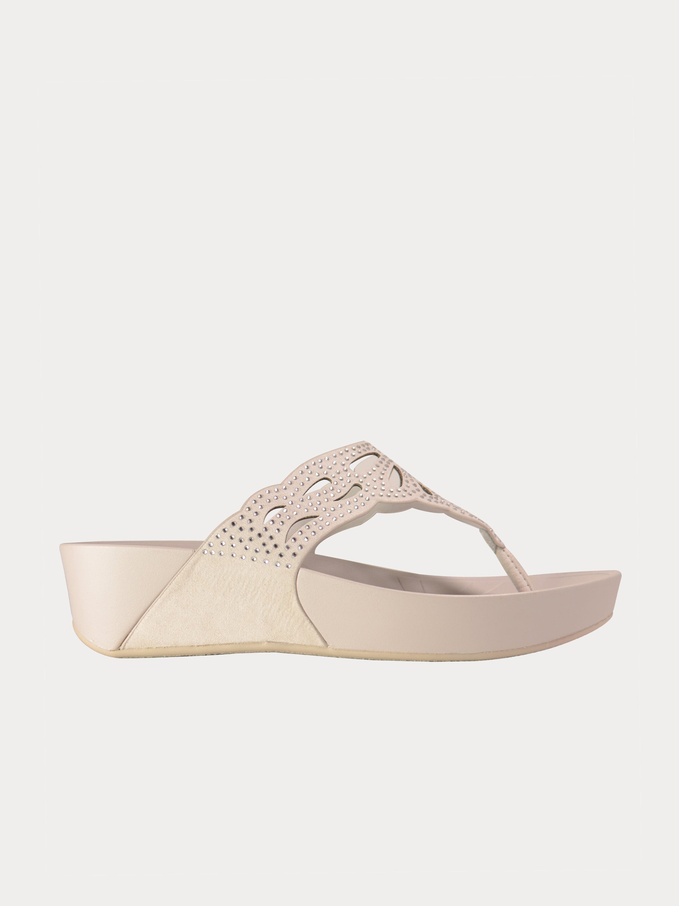 Michelle Morgan 814430 Embellished Platform Sandals #color_Grey