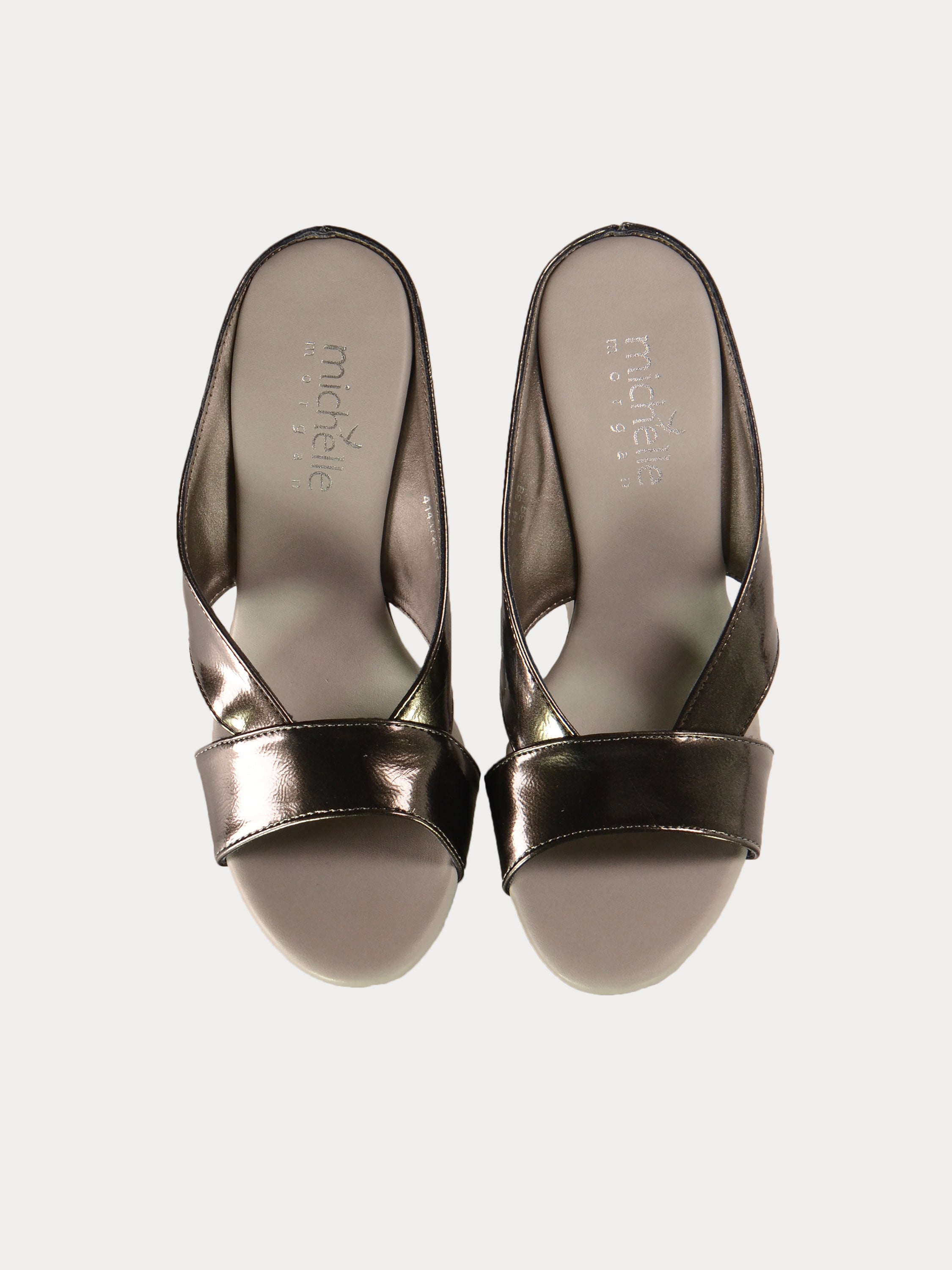 Michelle Morgan 414A7214 Glam Patent Heels #color_Grey