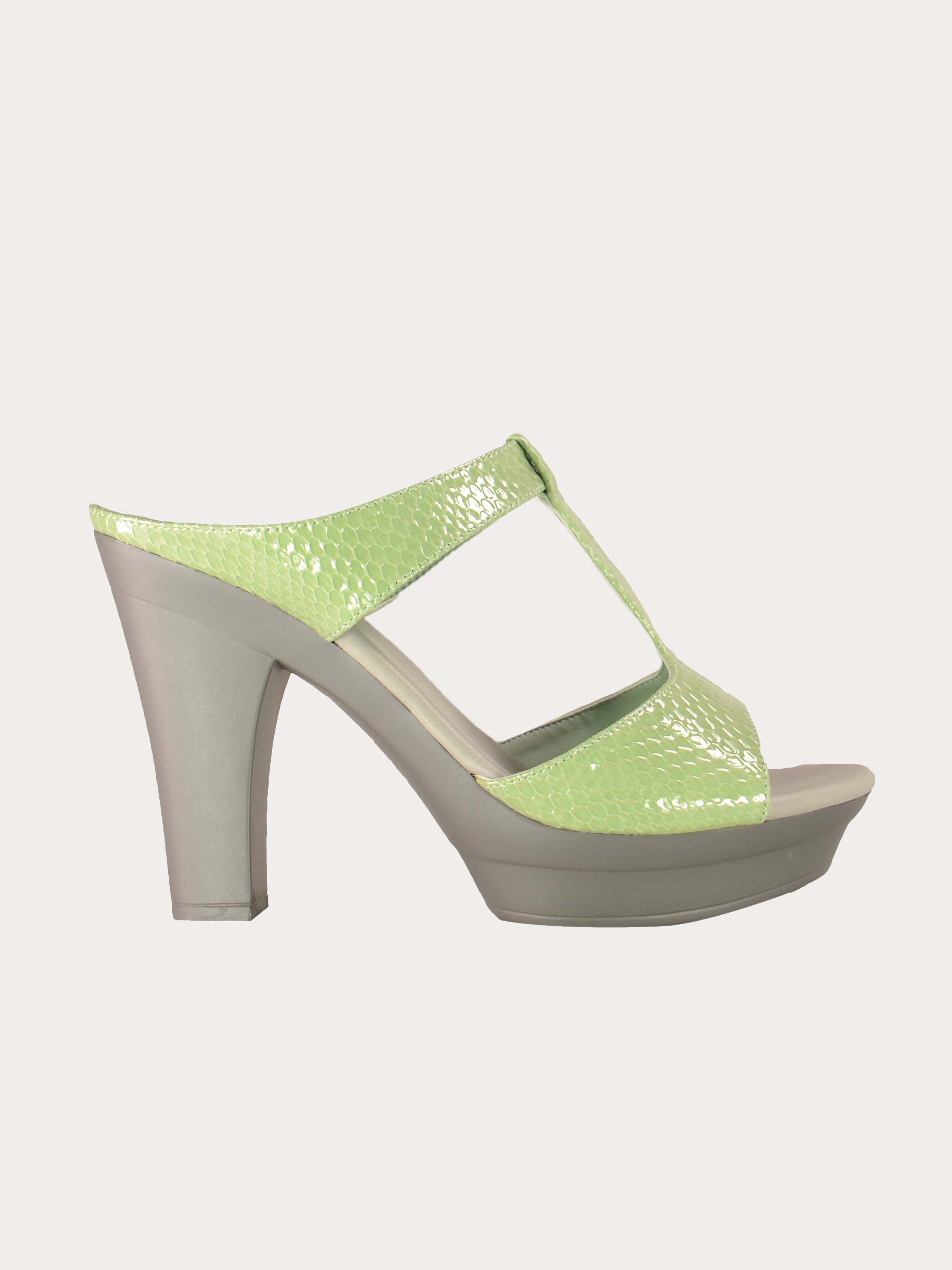 Michelle Morgan 414A7215 Imperial Heeled Sandals #color_Green