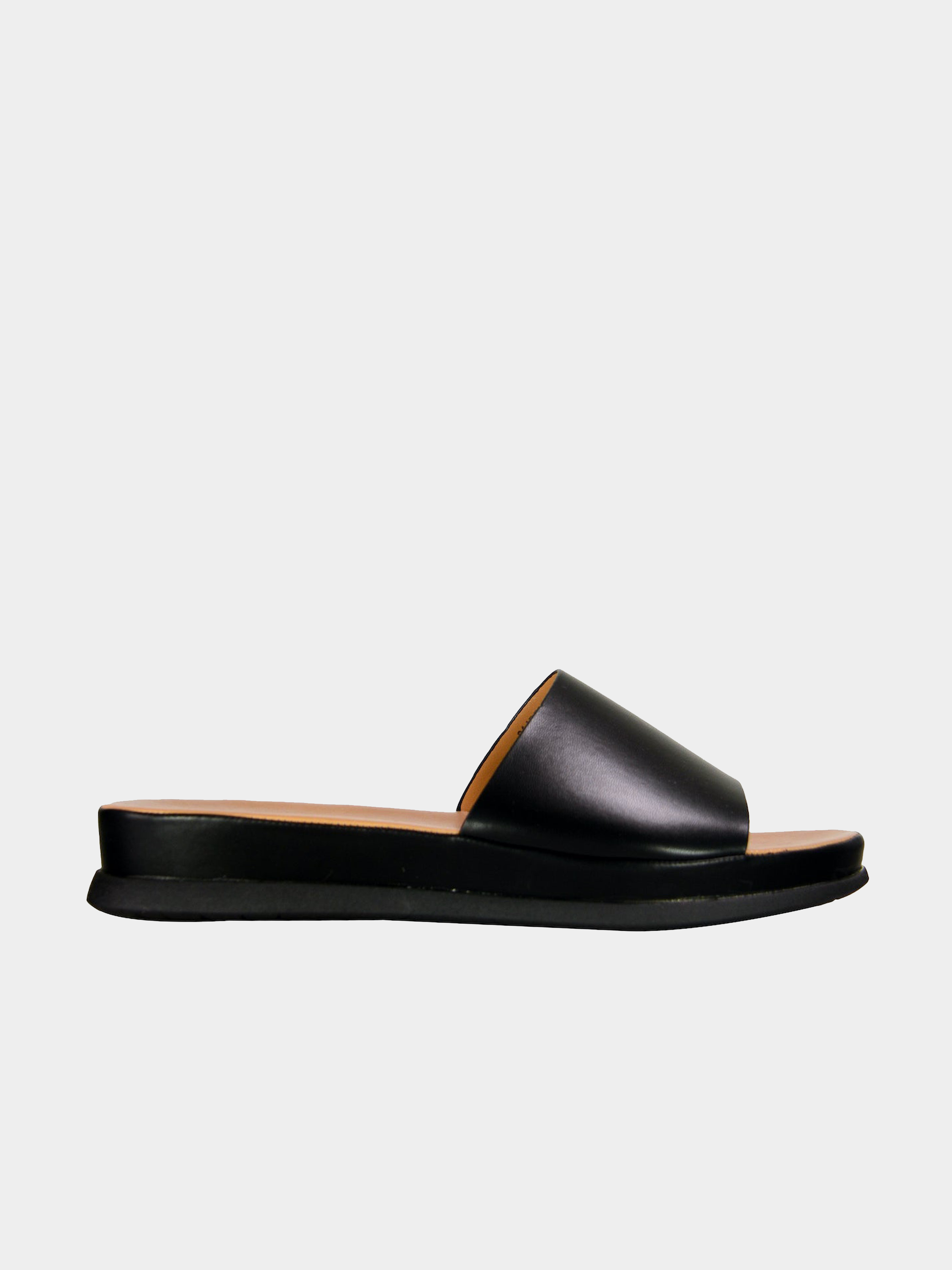Michelle Morgan 014RJ101 Women's Flat Sandals #color_Black