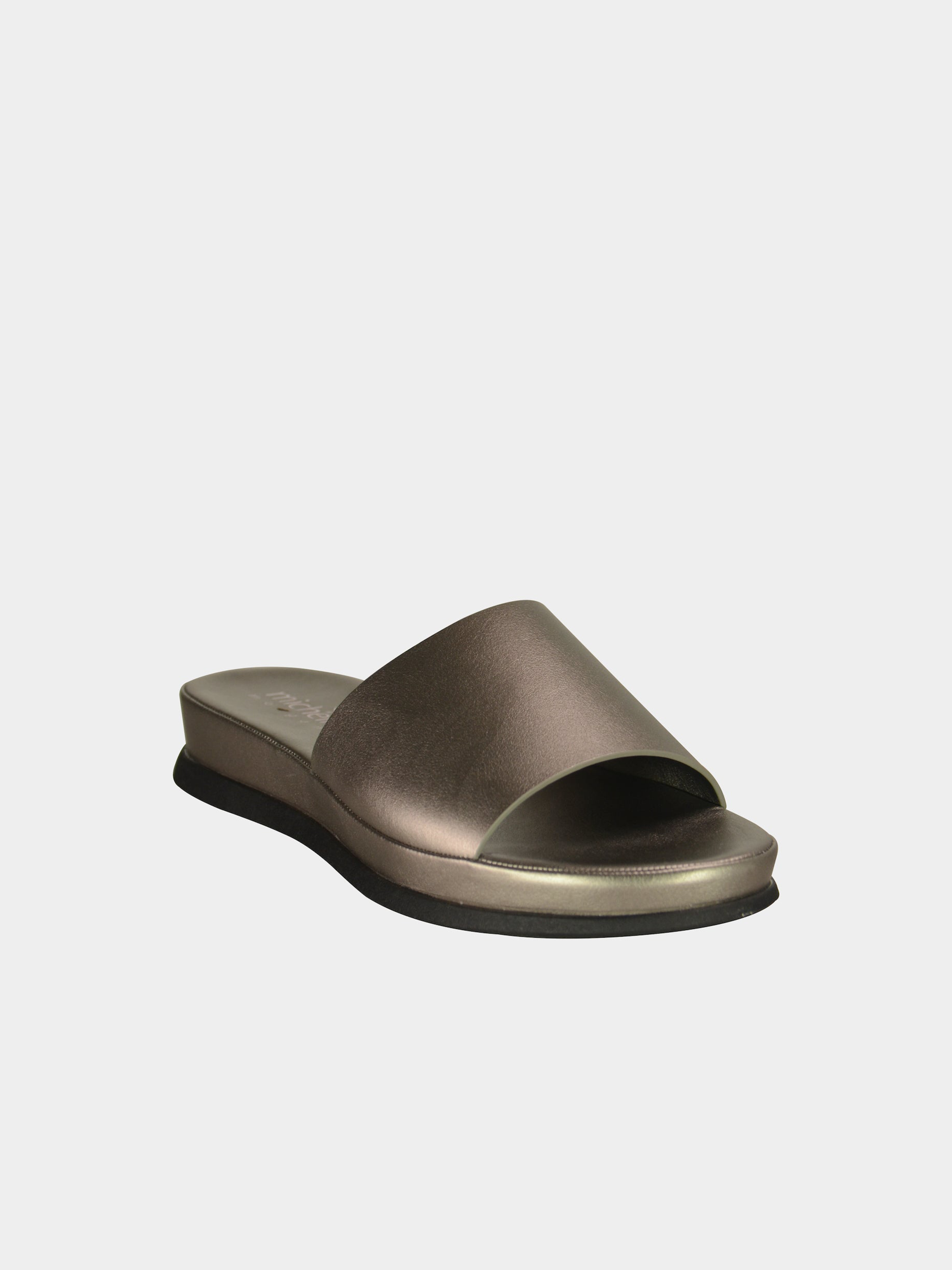 Michelle Morgan 014RJ101 Women's Flat Sandals #color_Grey