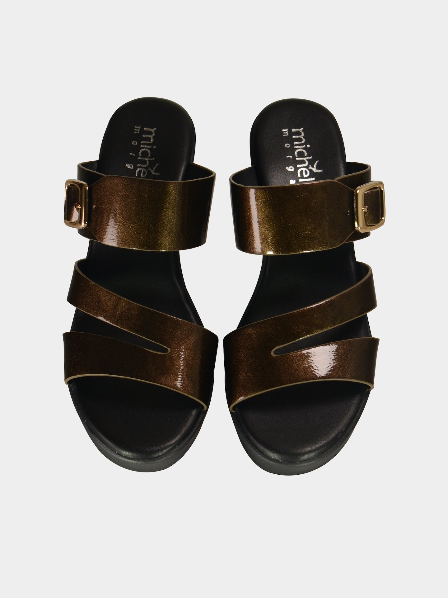 Michelle Morgan 913RJ163 Women's Heeled Sandals #color_Brown