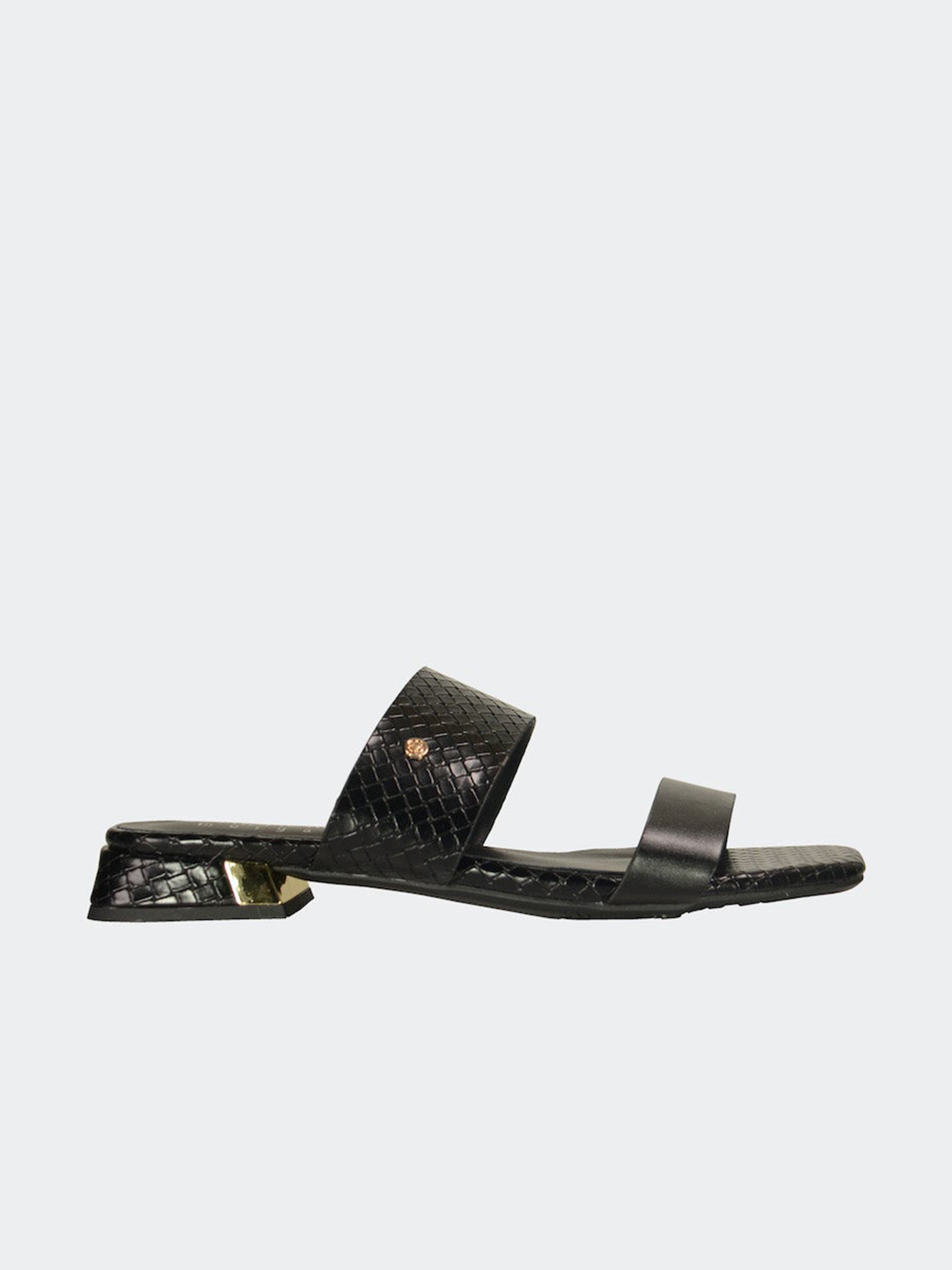 Michelle Morgan 013RJ752 Women's Heeled Sandals #color_Black