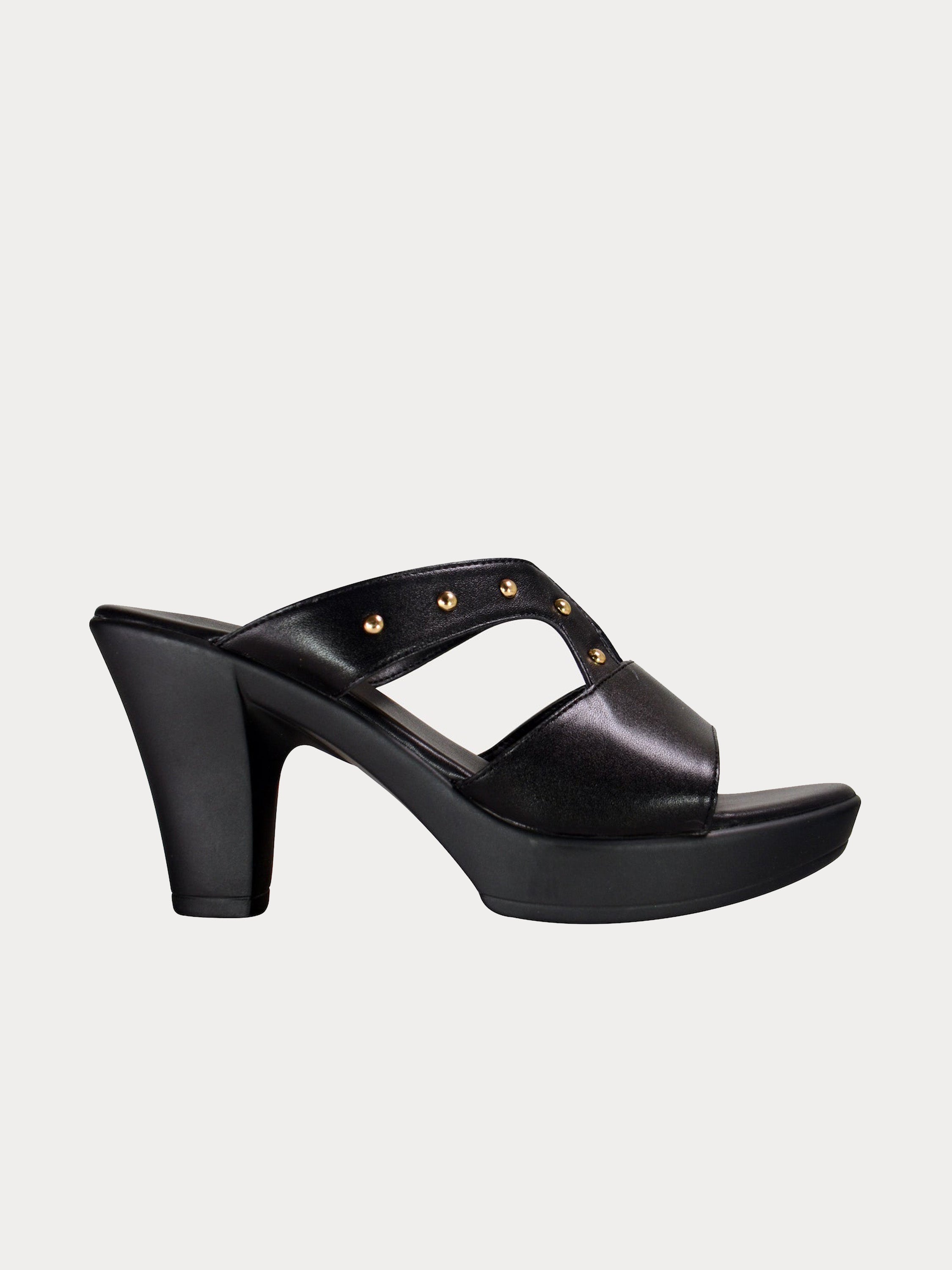 Michelle Morgan 914RJ40F Women's Heeled Sandals #color_Black