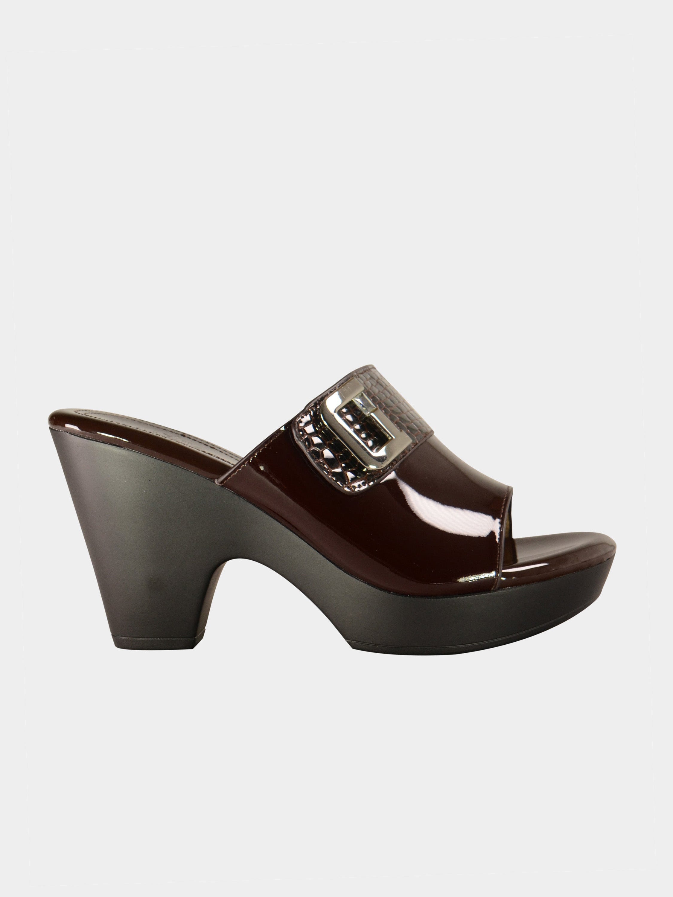 Michelle Morgan 078-2 Women's Heeled Sandals #color_Brown