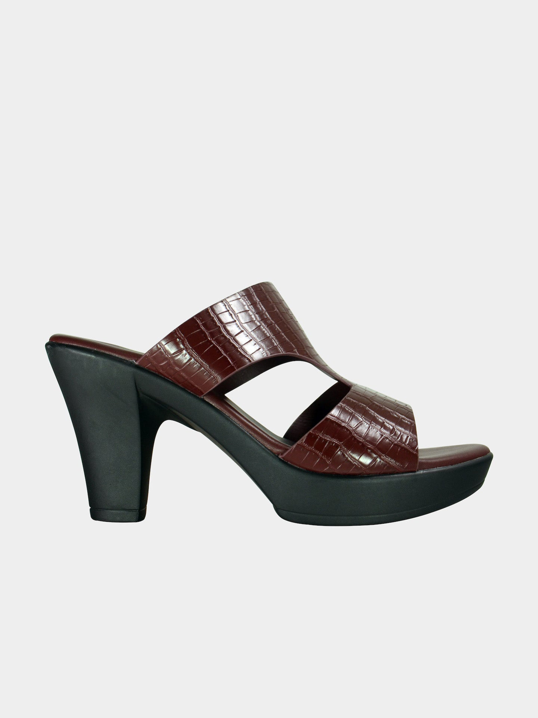 Michelle Morgan 913RJ095 Women's Heeled Sandals #color_Brown