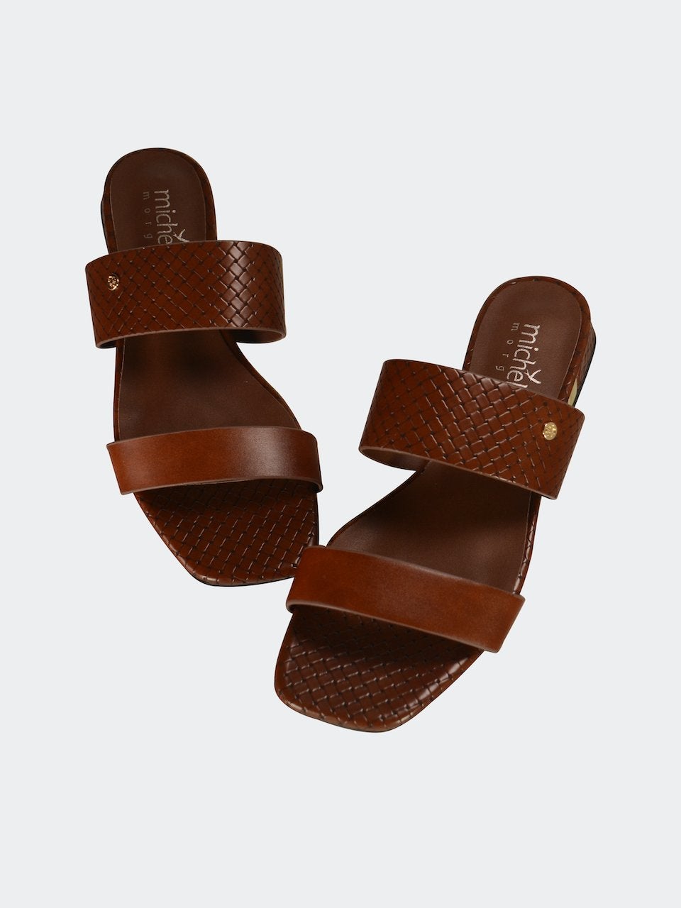 Michelle Morgan 013RJ752 Women's Heeled Sandals #color_Brown