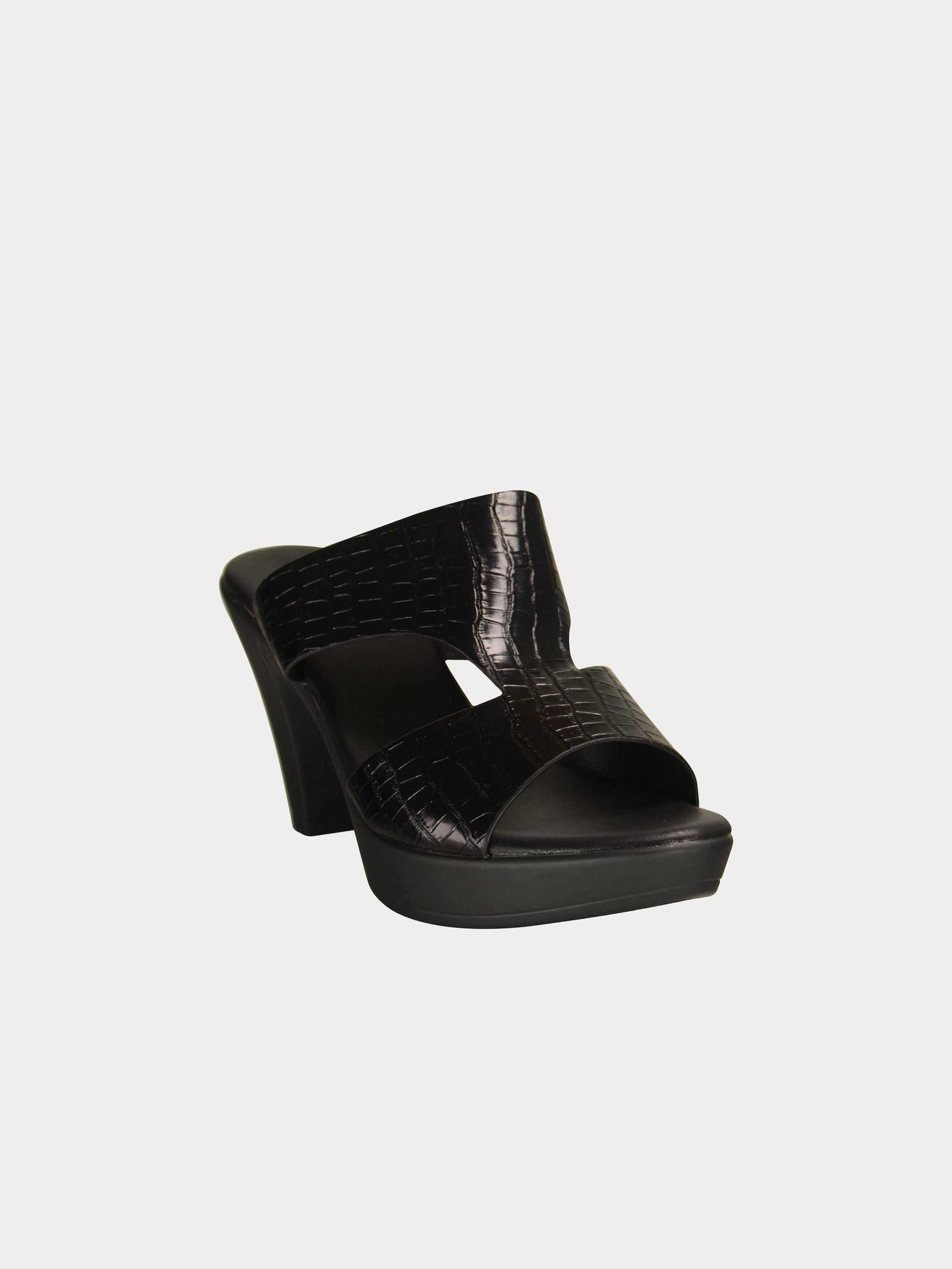 Michelle Morgan 913RJ095 Women's Heeled Sandals #color_Black
