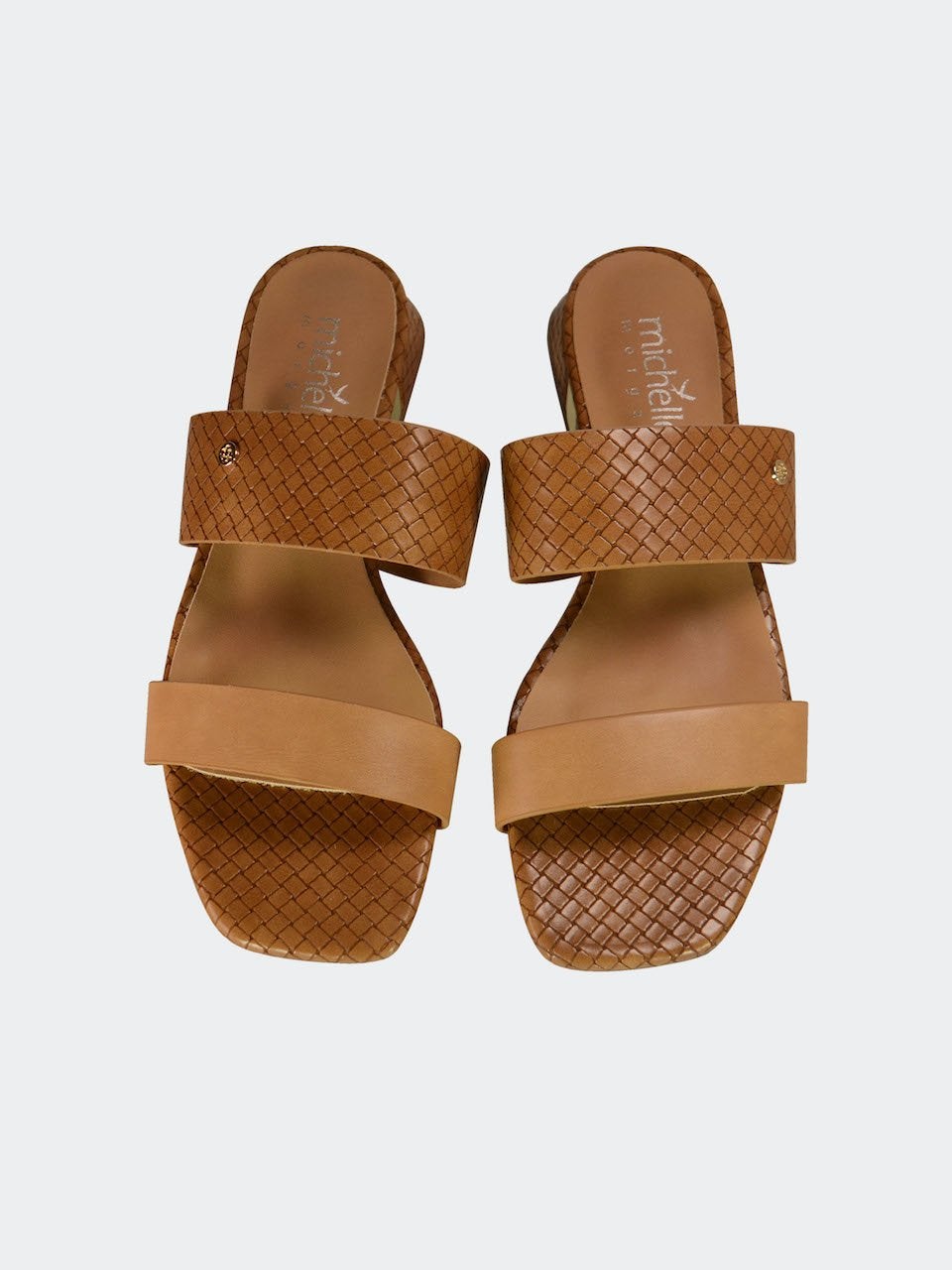 Michelle Morgan 013RJ752 Women's Heeled Sandals #color_Light Brown