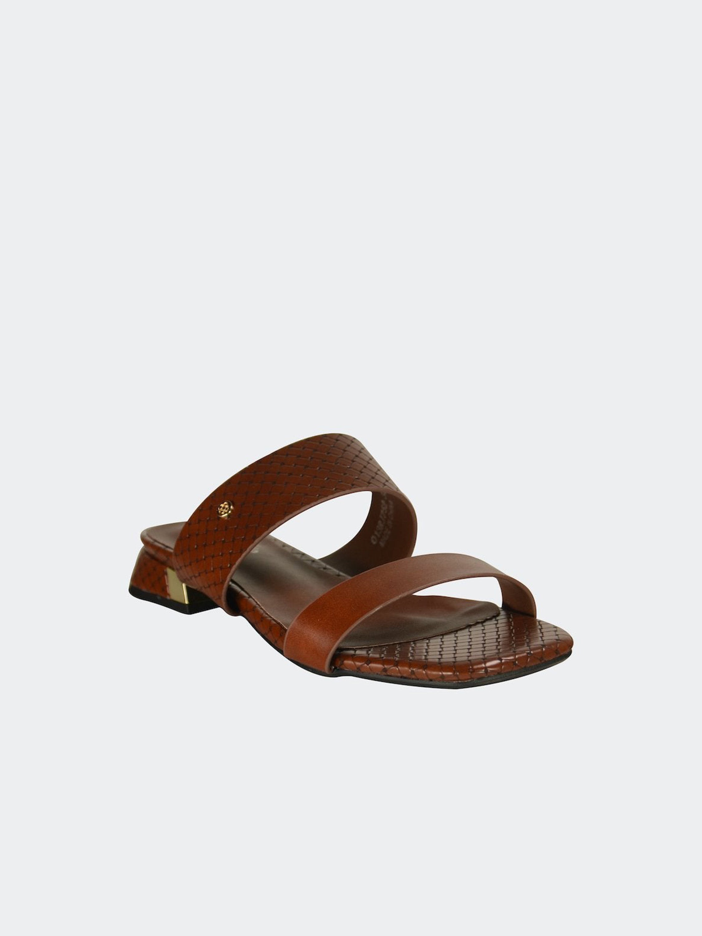 Michelle Morgan 013RJ752 Women's Heeled Sandals #color_Brown