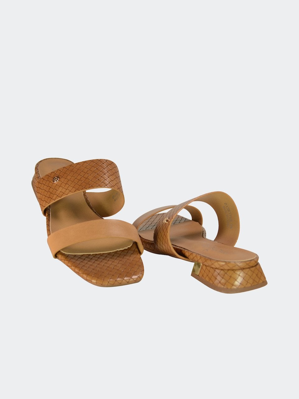 Michelle Morgan 013RJ752 Women's Heeled Sandals #color_Light Brown