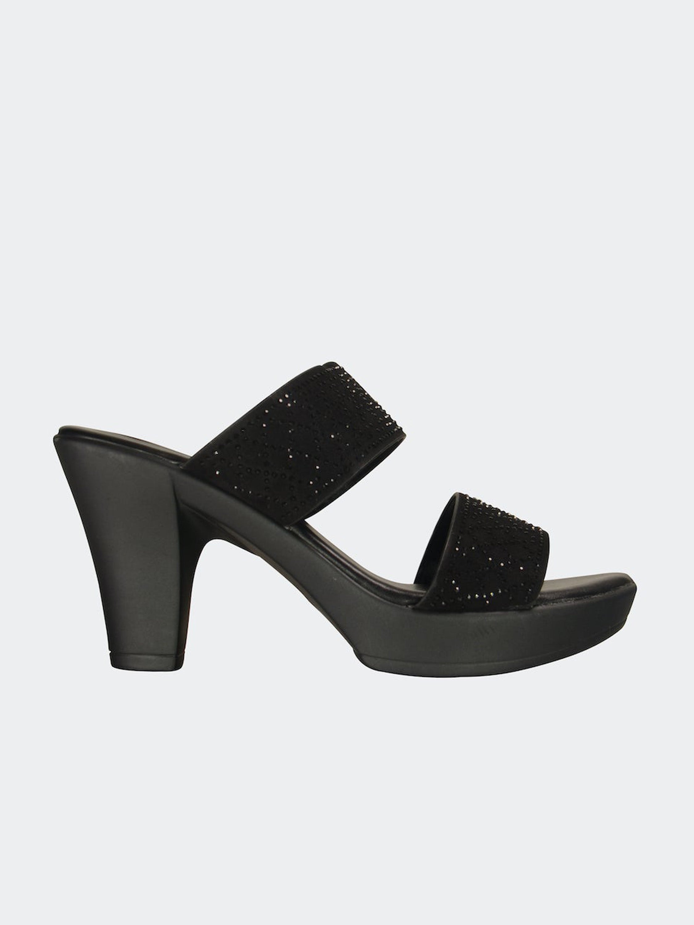 Michelle Morgan 913RJ096 Women's Black Heels #color_Black