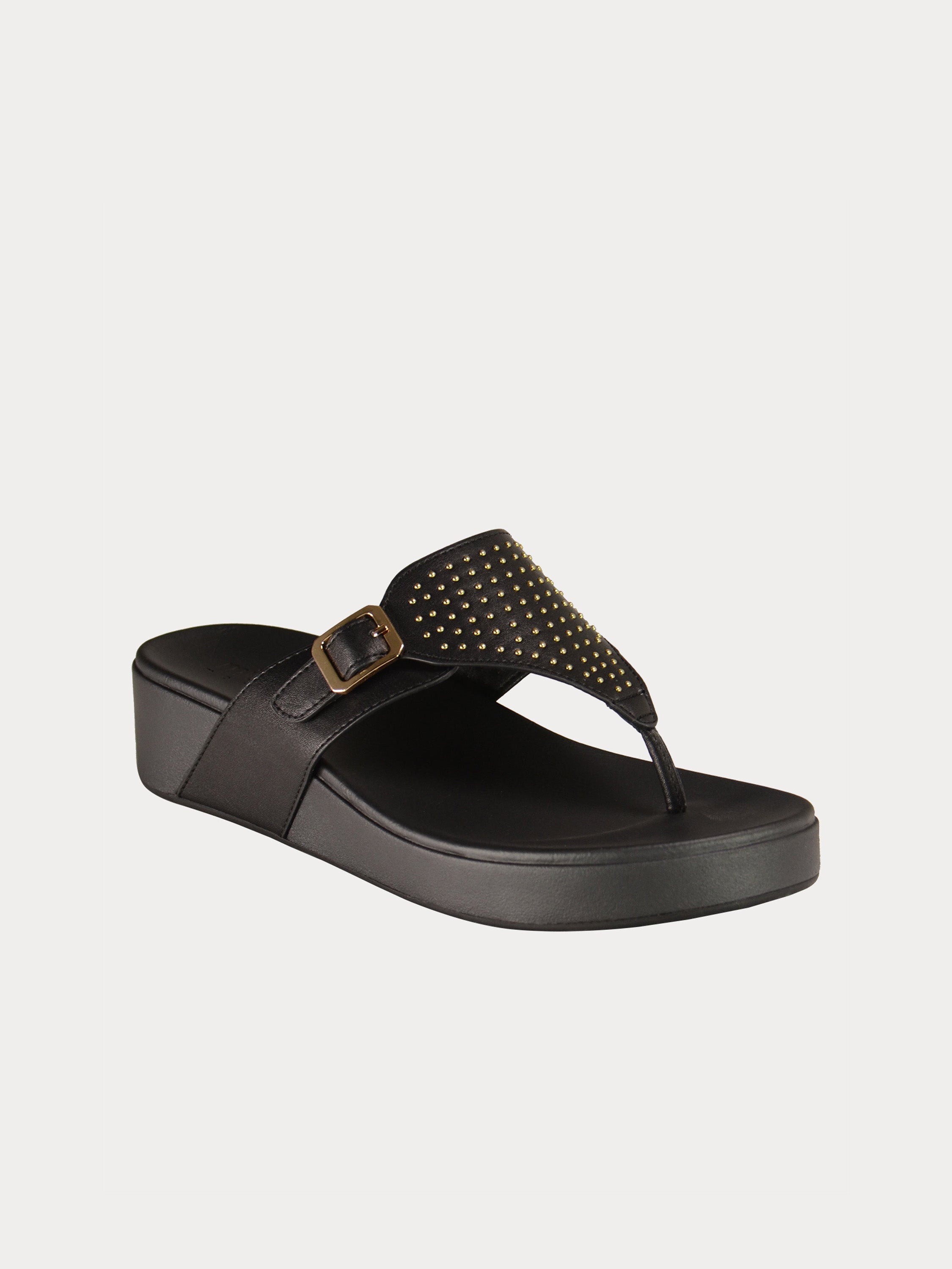 Michelle Morgan 714879 Women's Slider Sandals #color_Black