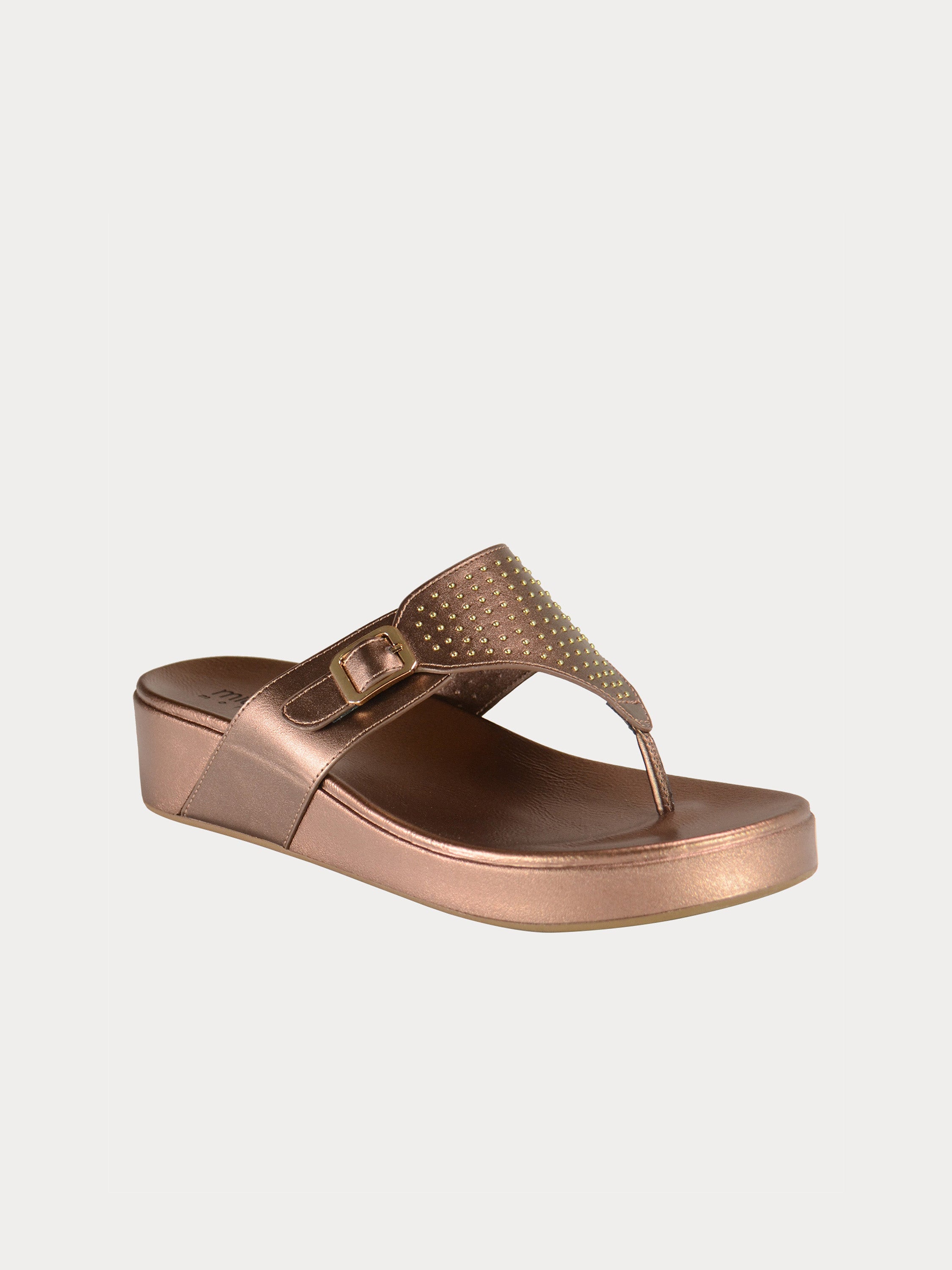 Michelle Morgan 714879 Women's Slider Sandals #color_Brown