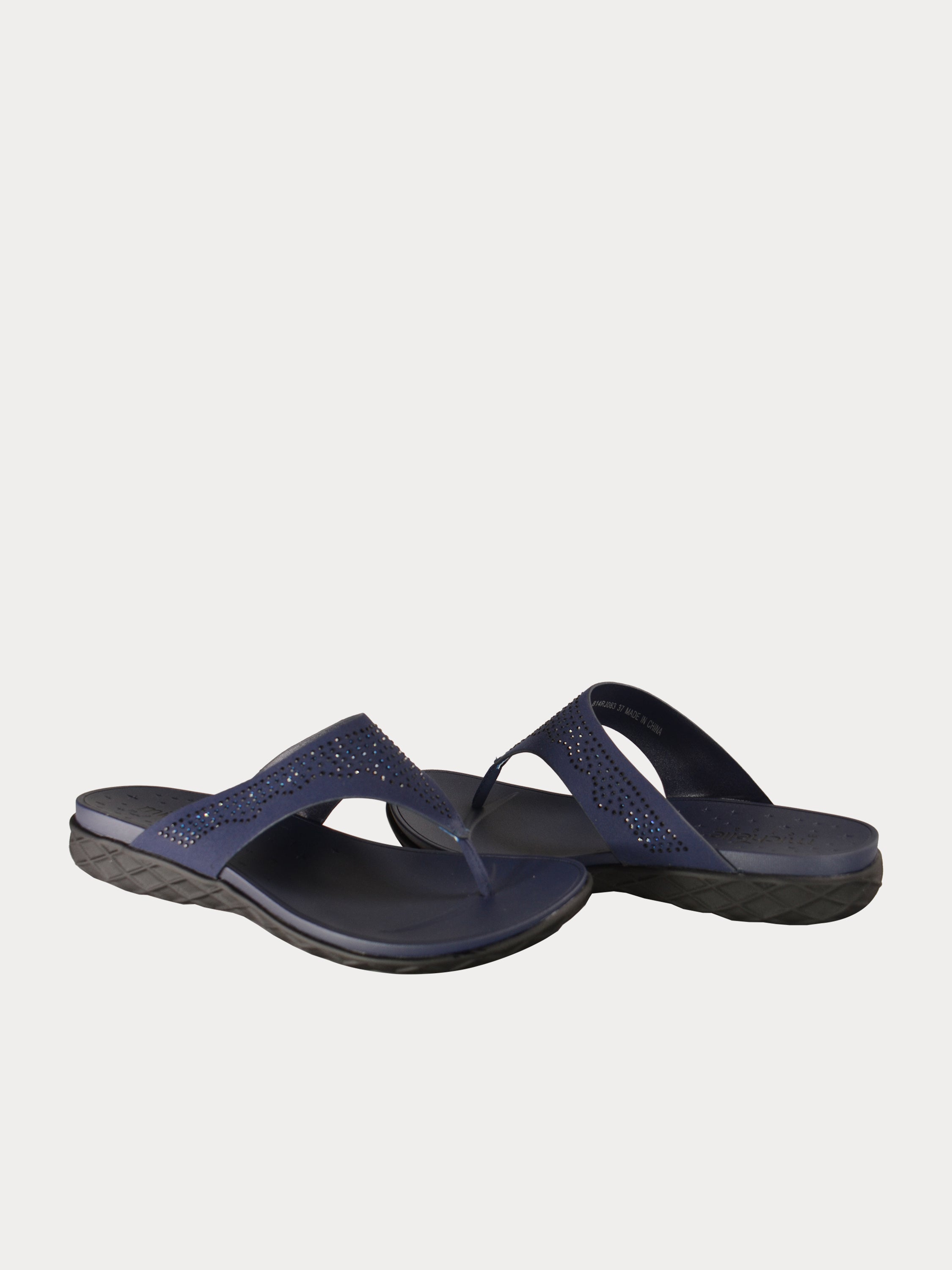Michelle Morgan 814083 Women's Slip On Sandals #color_Navy