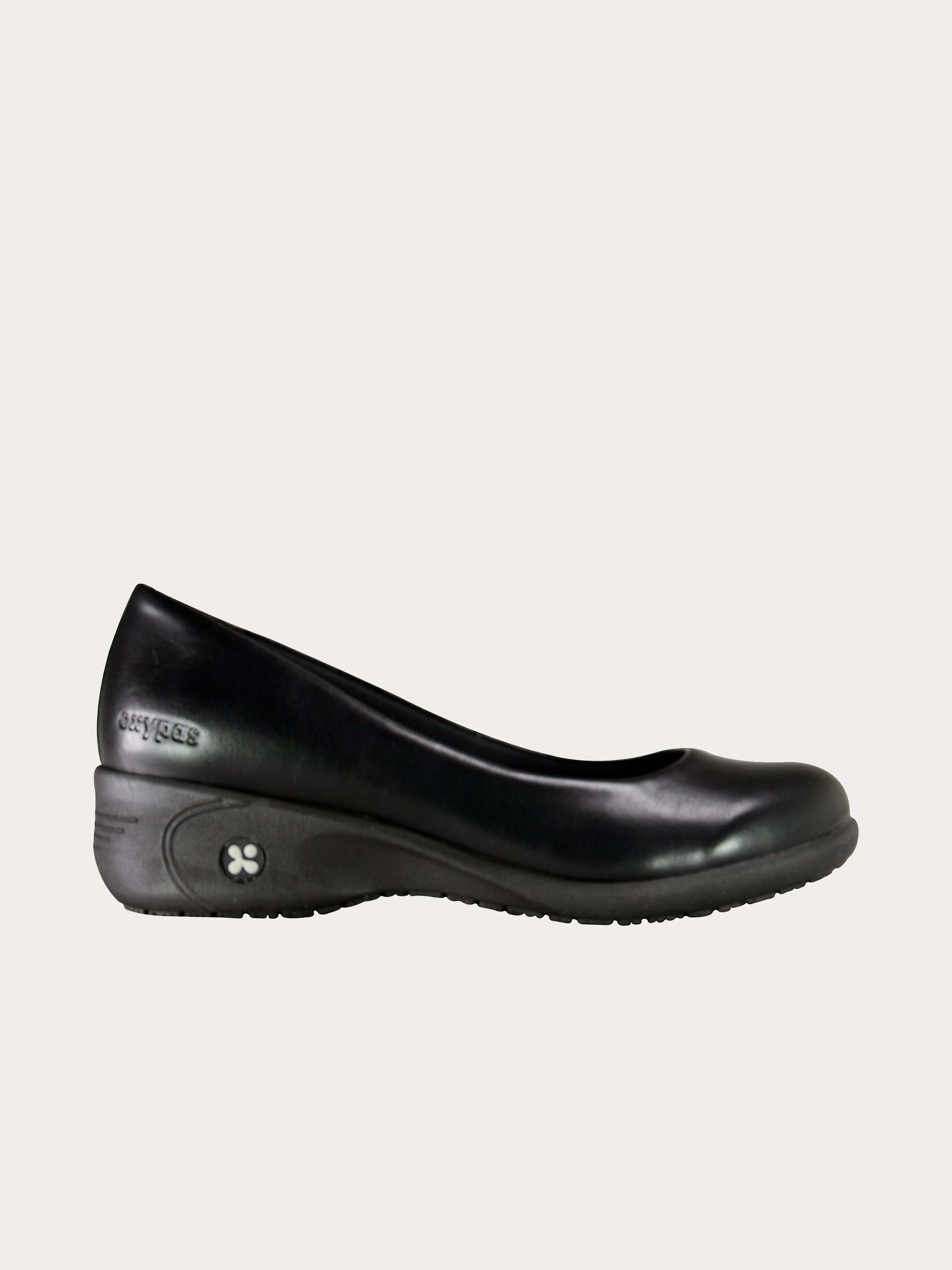 Oxypas Women Slip On Shoes #color_Black