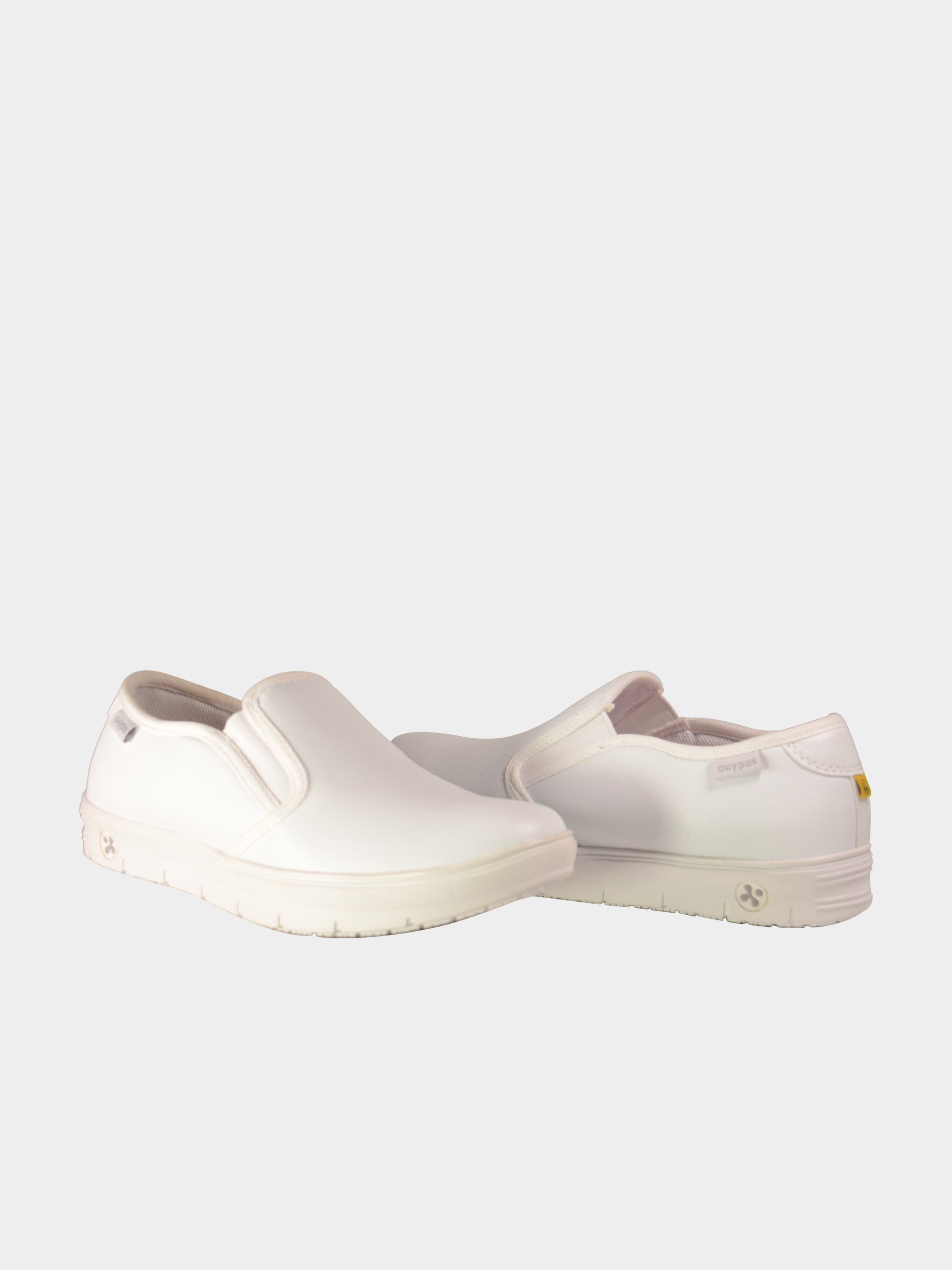 Oxypas Women White Safety Shoes #color_White