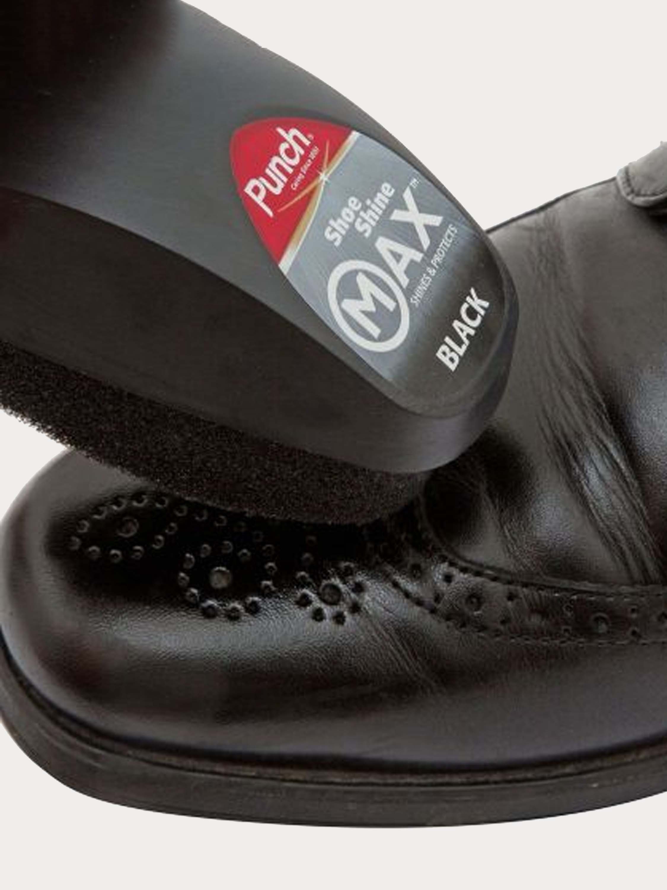 Punch Max Shoe Shine Black