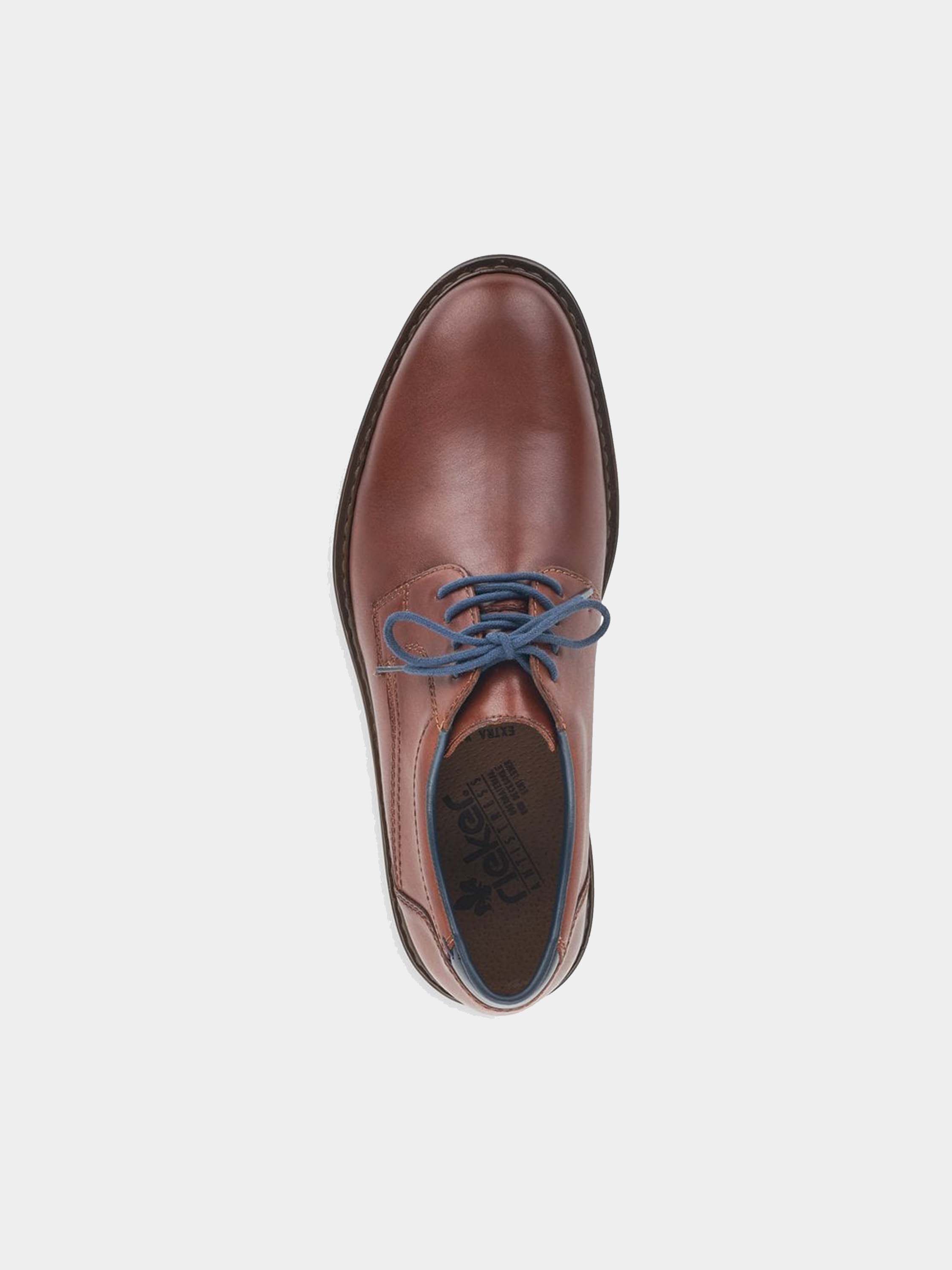 Rieker 17627 Men's Formal Shoes #color_Brown