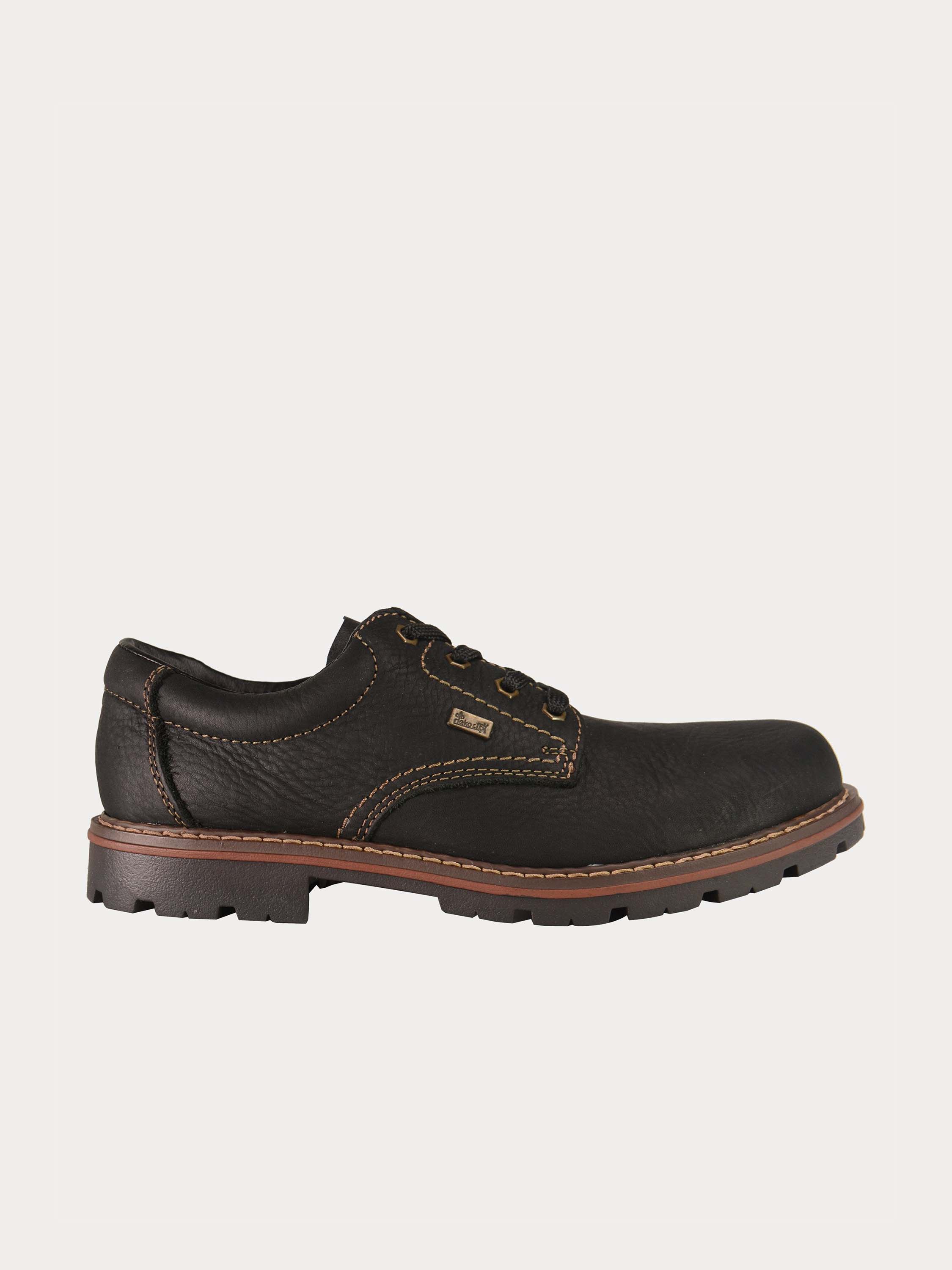 Rieker 1771 Men's Lace Up Shoes #color_Black