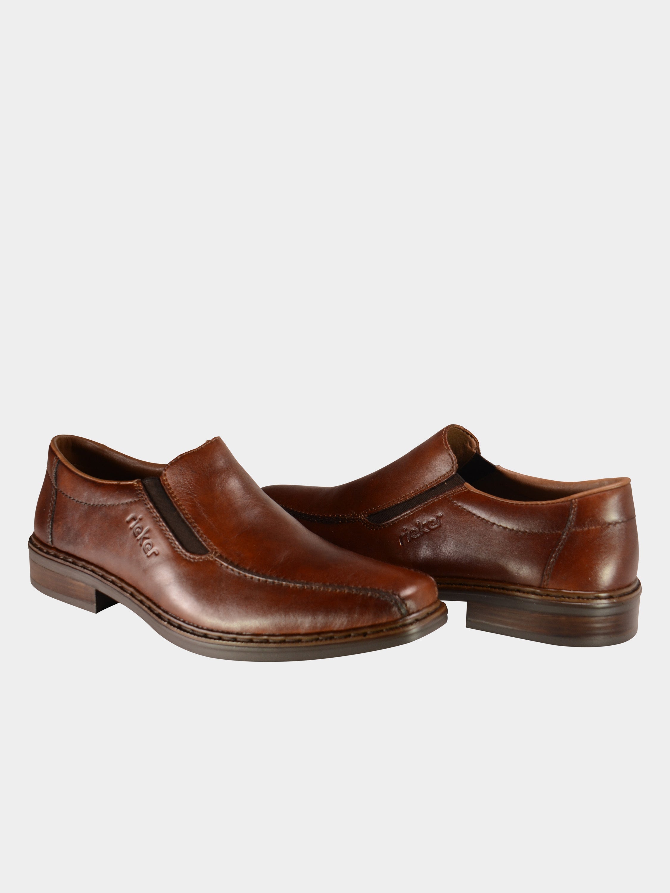 Rieker B2360 Men's Slip On Shoes #color_Brown