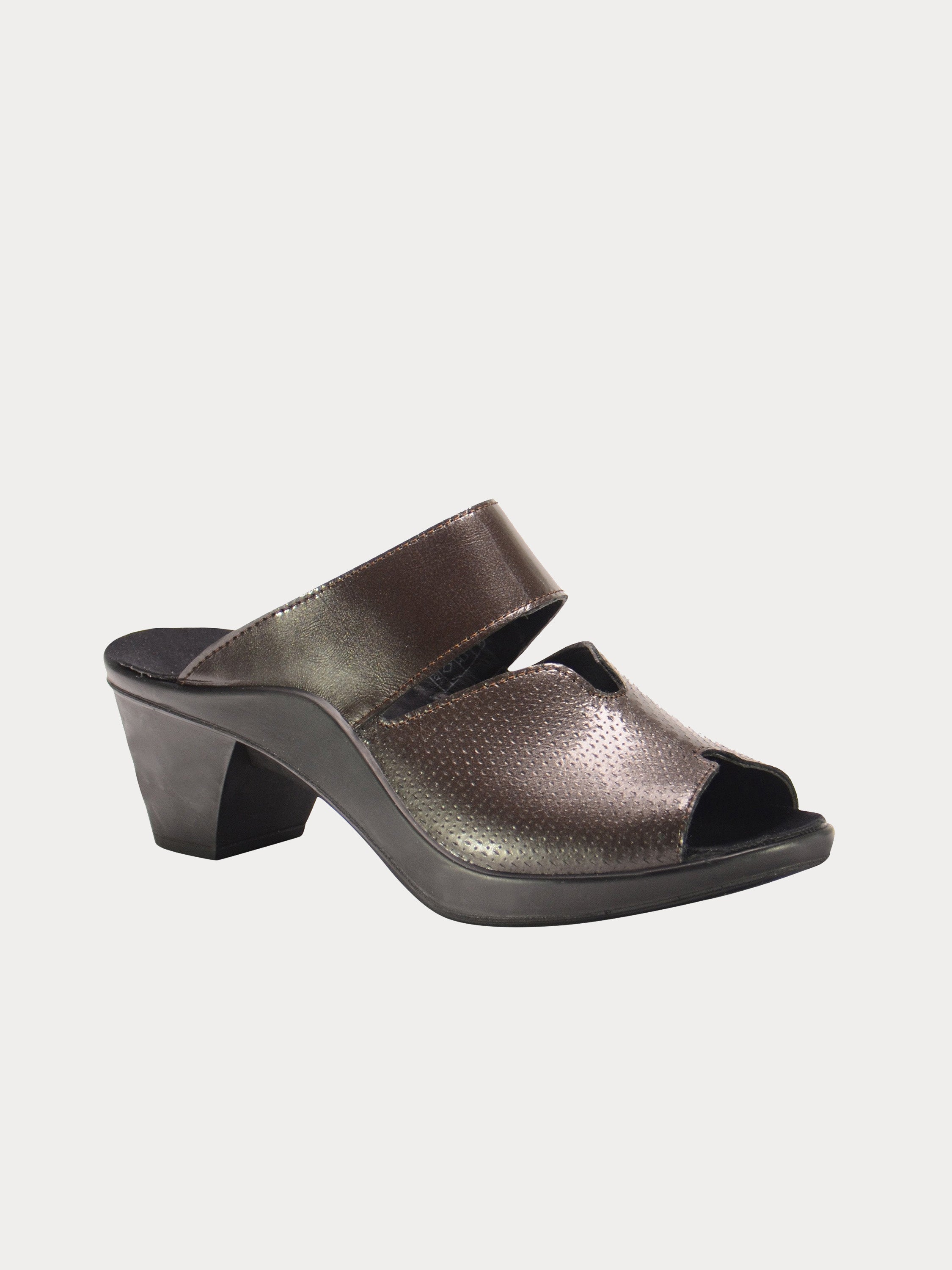 Romika 27148 Women Mokassetta Leather Sandals #color_Brown