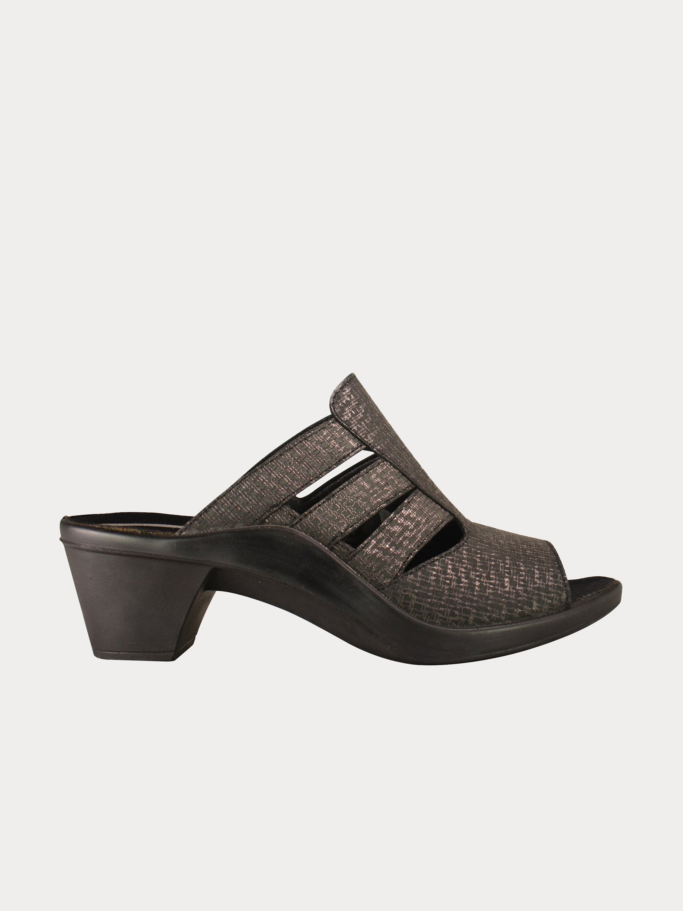 Romika 27021 Women Nested Heeled Sandals #color_Black