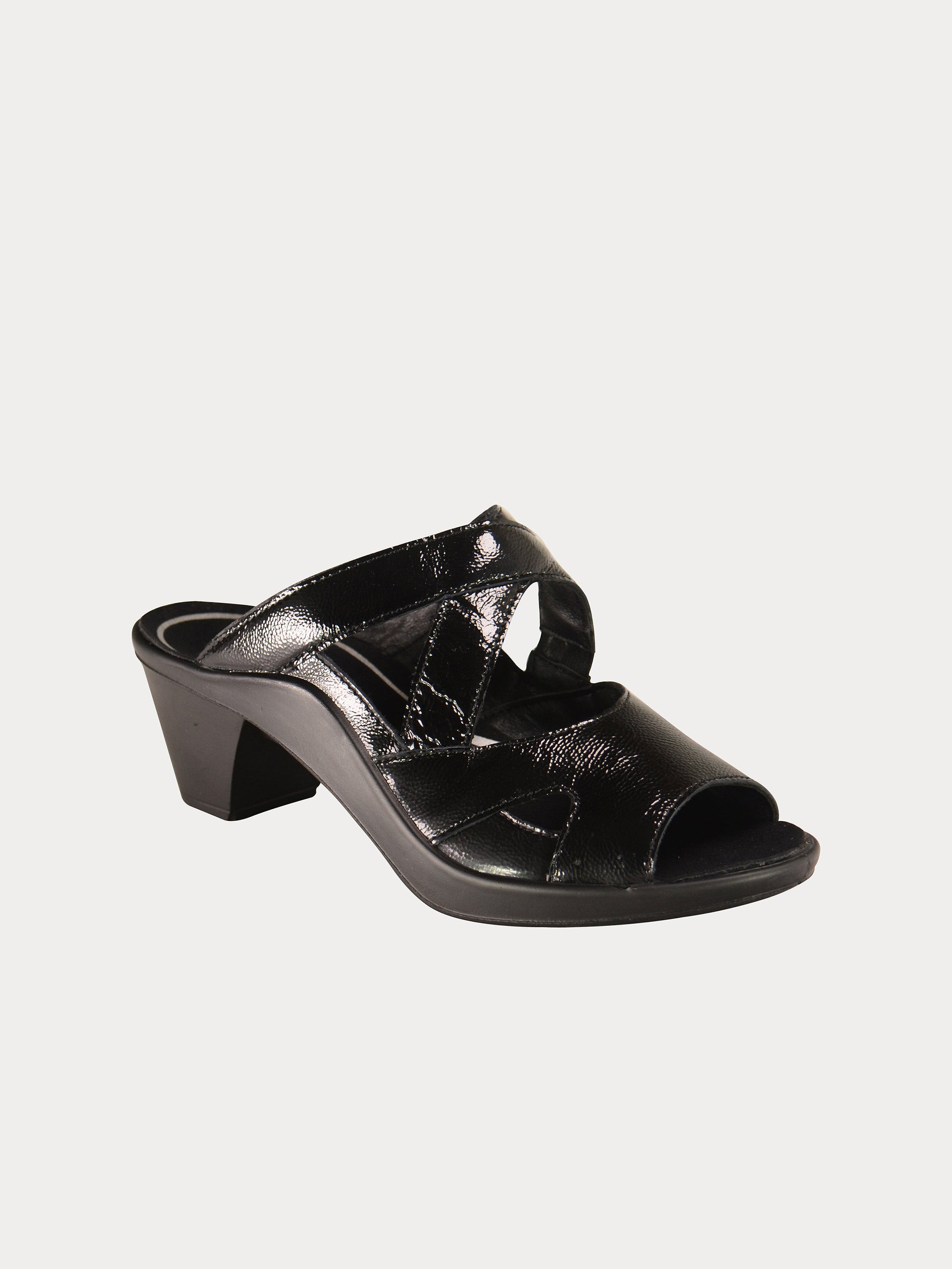 Romika 27028 Women's Mokassetta Sandals #color_Black