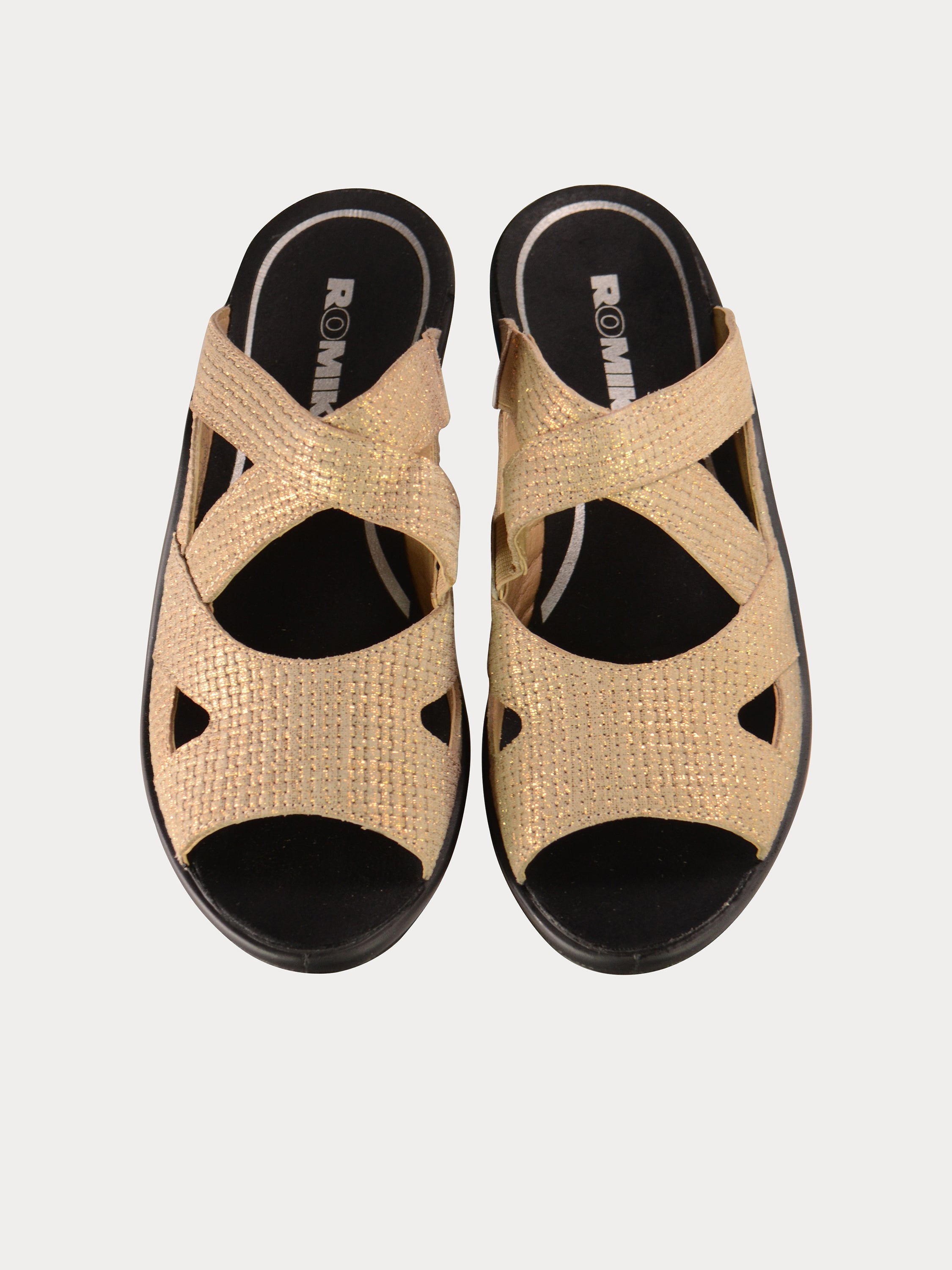 Romika 27028 Women's Mokassetta Sandals #color_Beige