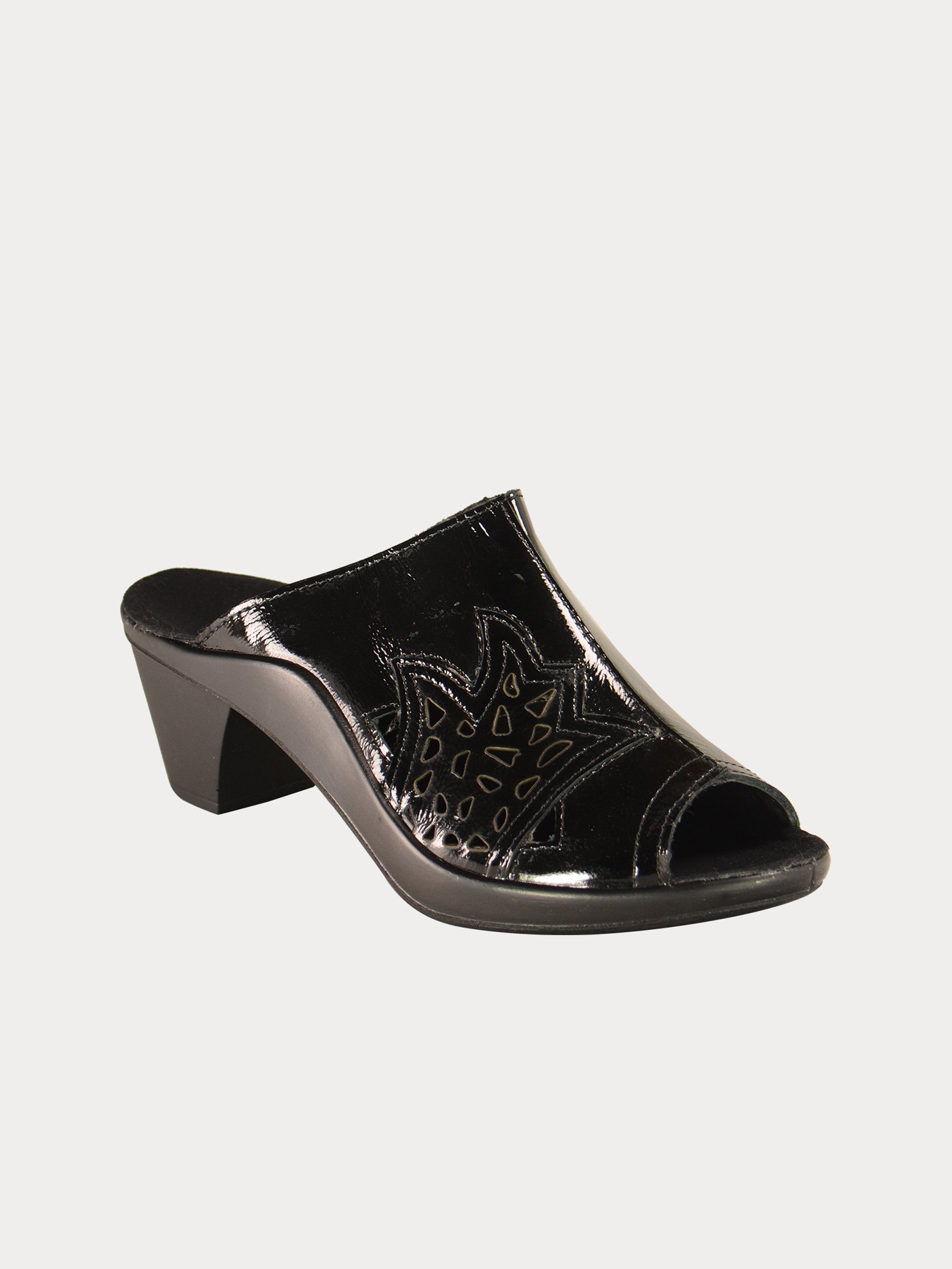 Romika 27147 Women's Mokassetta Sandals #color_Black