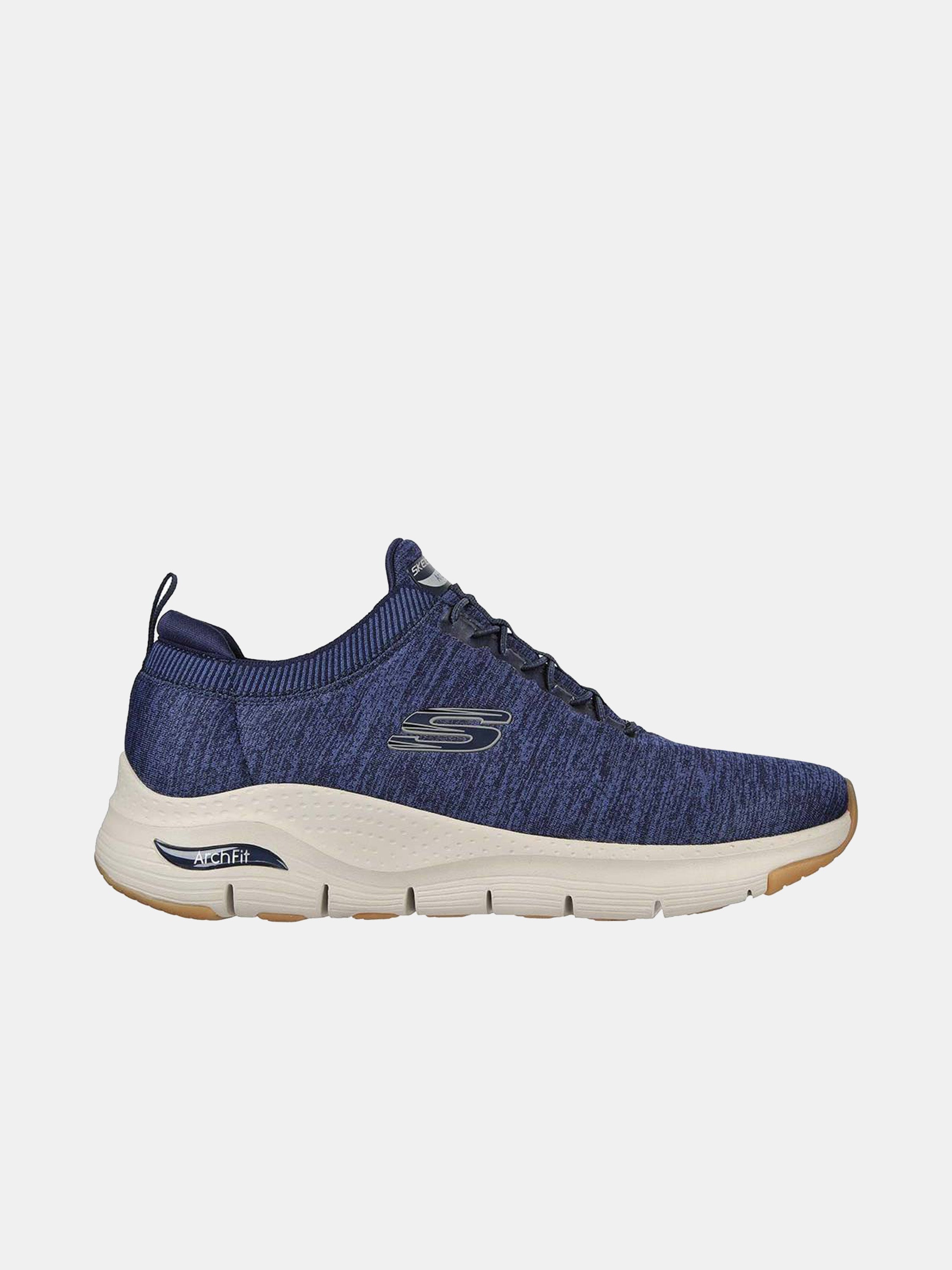 Skechers Men's Arch Fit - Waveport Trainers #color_Navy