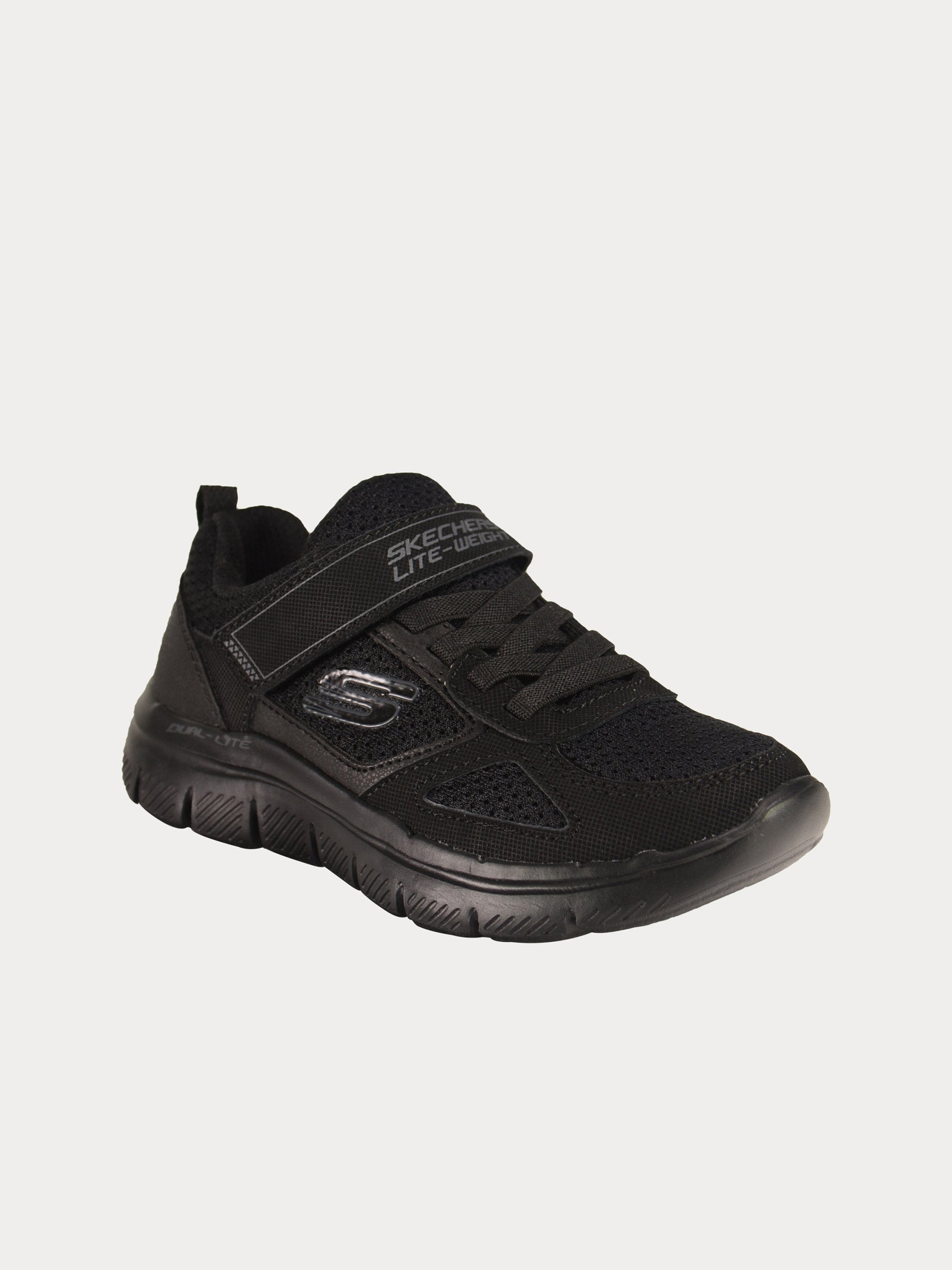 Skechers Boys Flex Advantage 2.0 - Keeping Score Shoes #color_Black