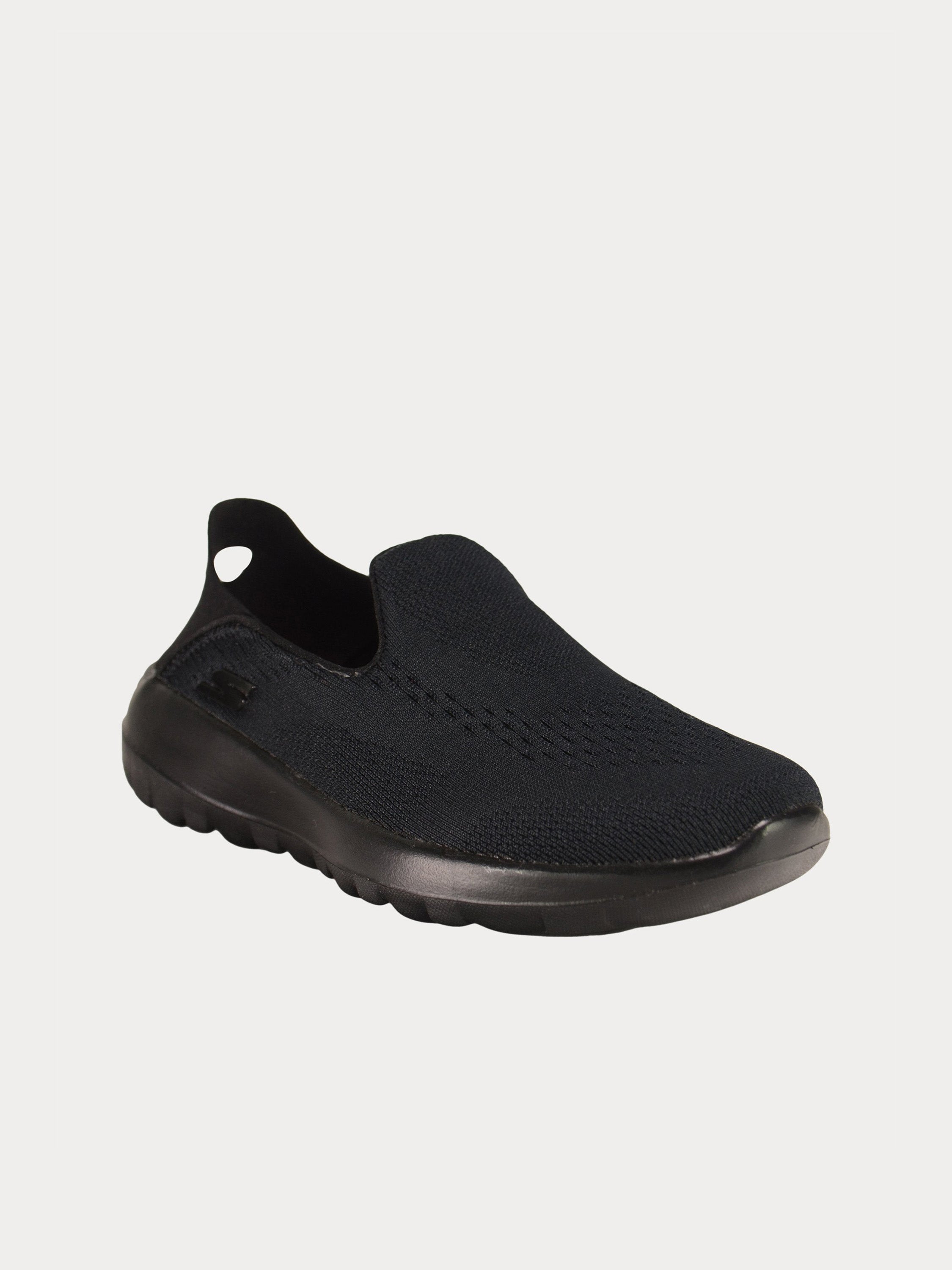 Skechers Girls GOwalk Joy Slip On Shoes #color_Black