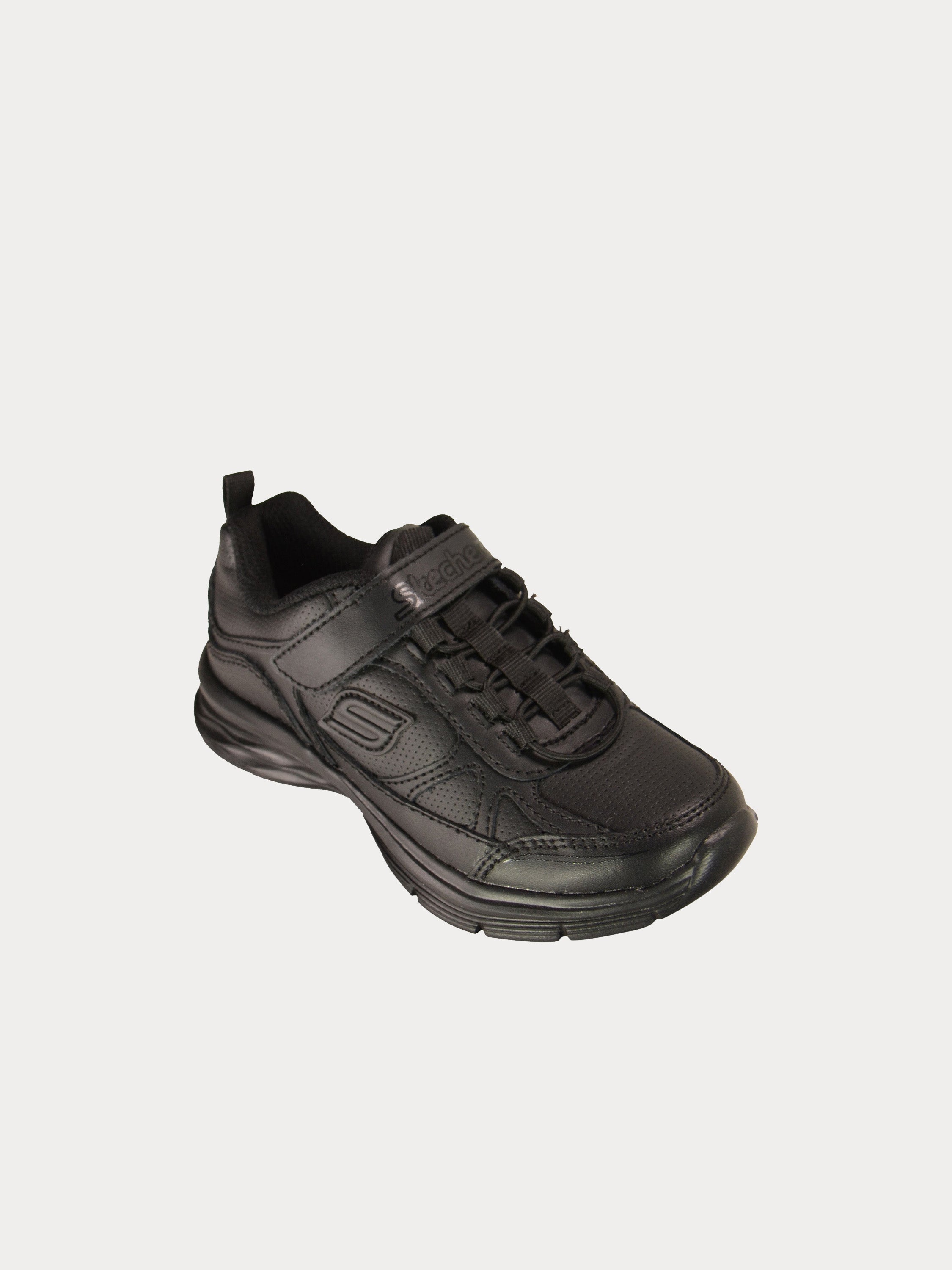 Skechers Girls Dream N' Dash Schoolyard Shoes #color_Black