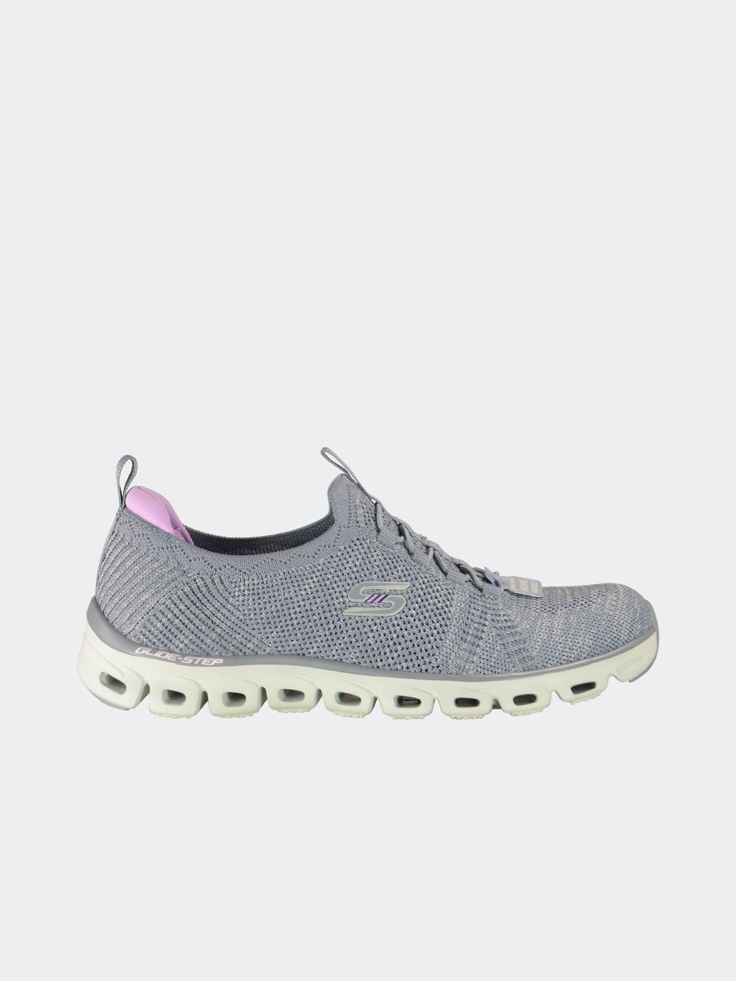 Skechers Women's Glide Step Grand Flash Trainers #color_Grey