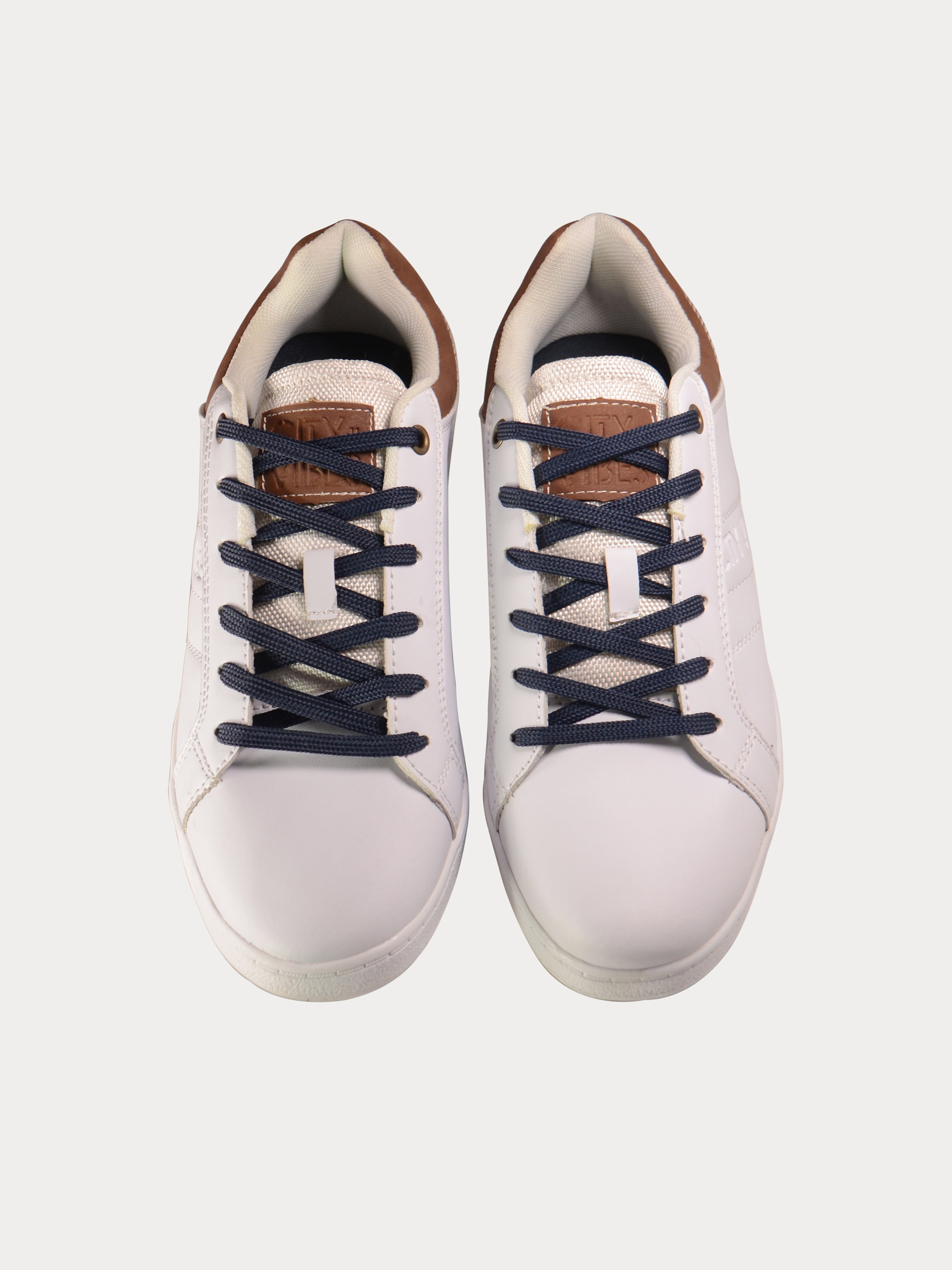 Sprox Men's White Lace Up Sneakers #color_White