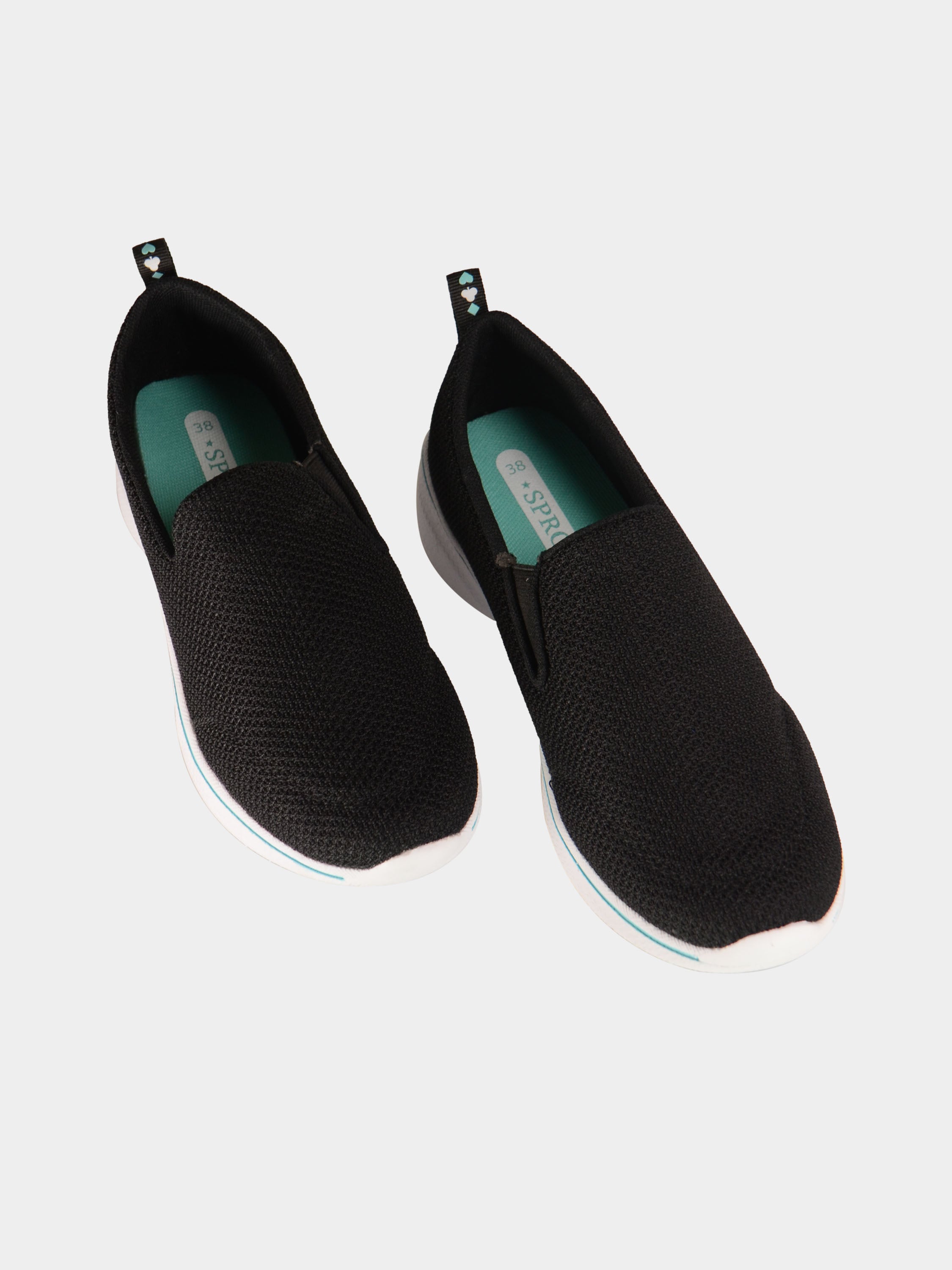 Sprox Women Slip On Shoes #color_Black