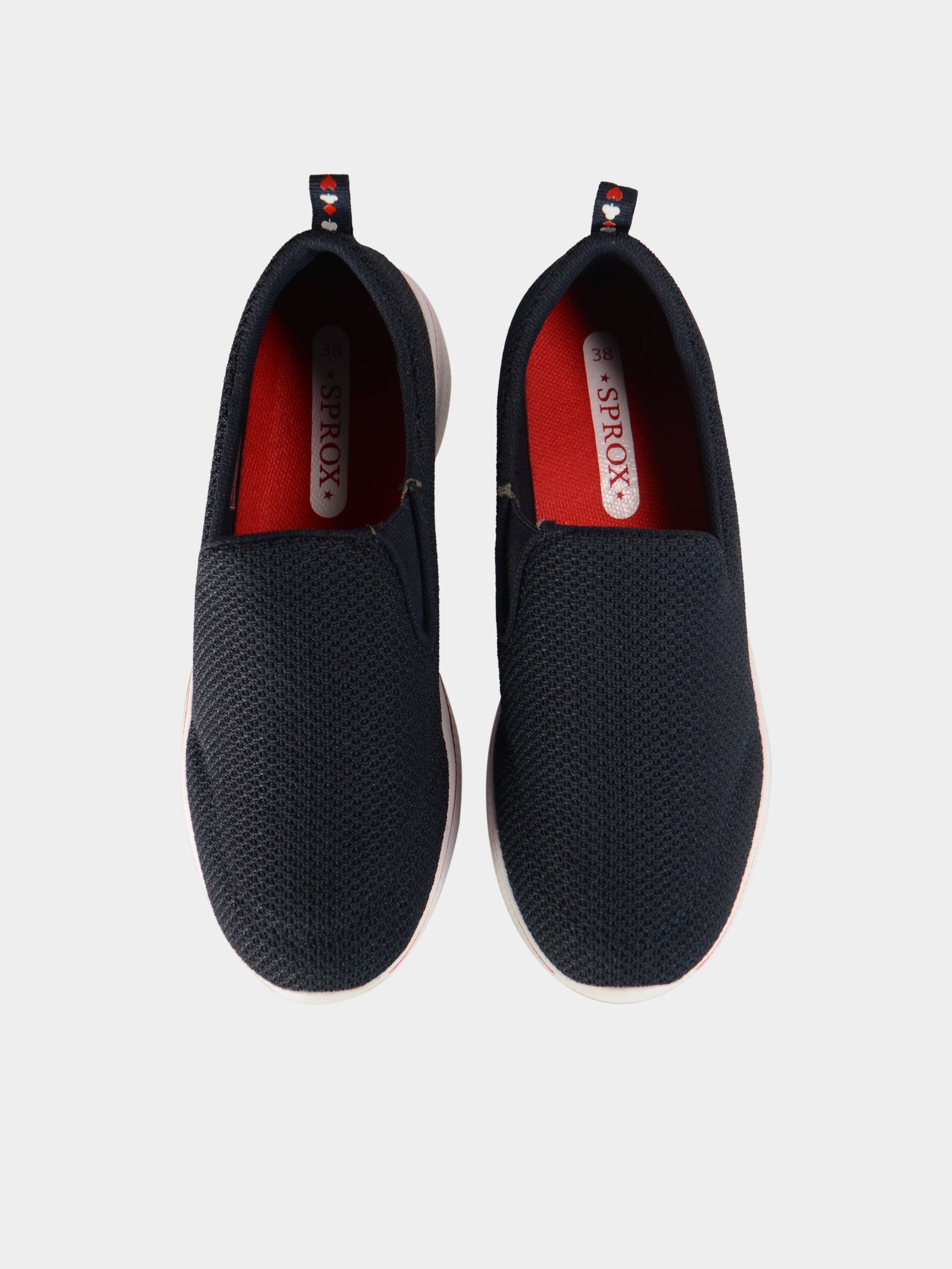 Sprox Women Slip On Shoes #color_Navy