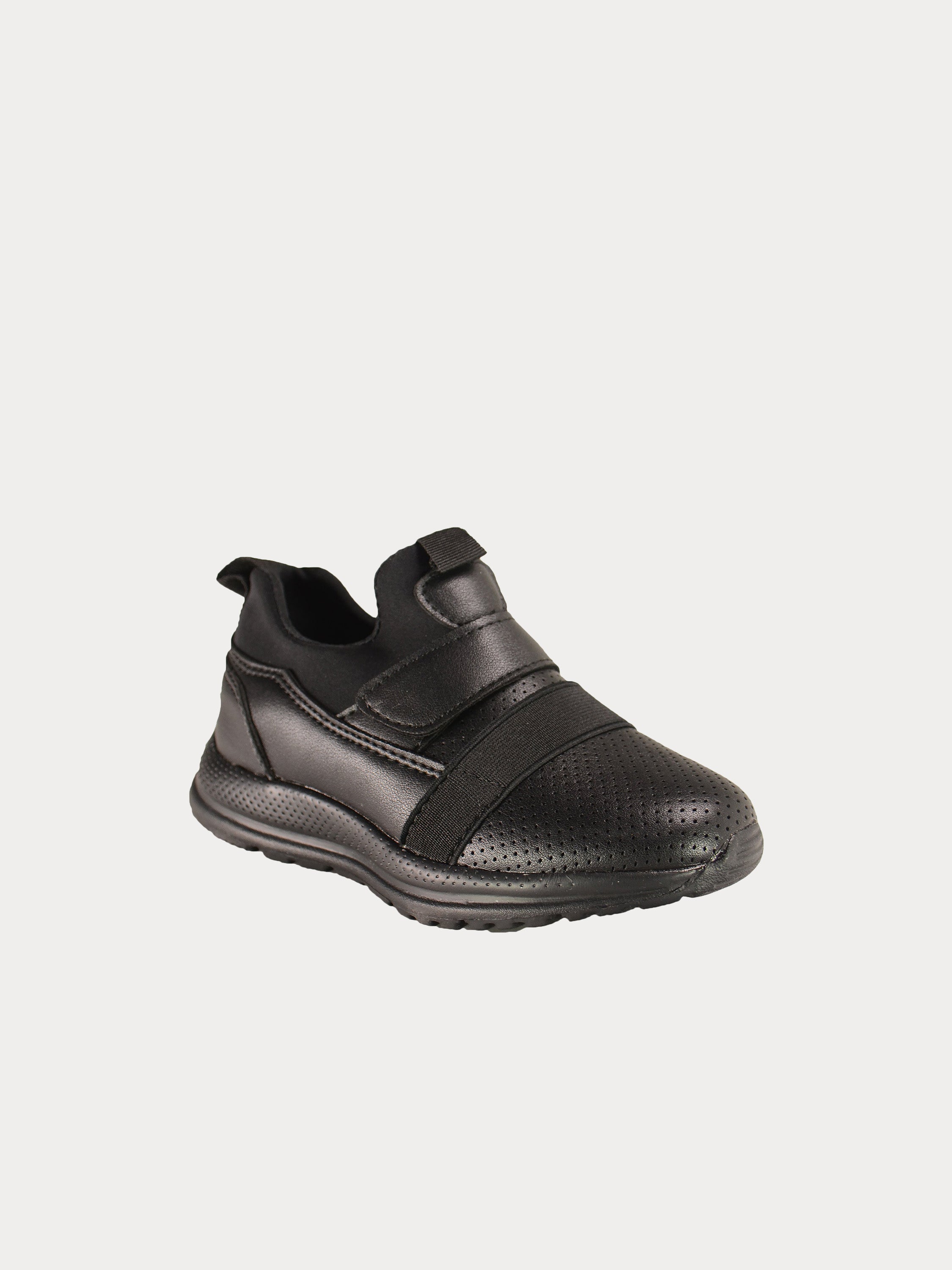 Tracker Boys School Shoes #color_Black