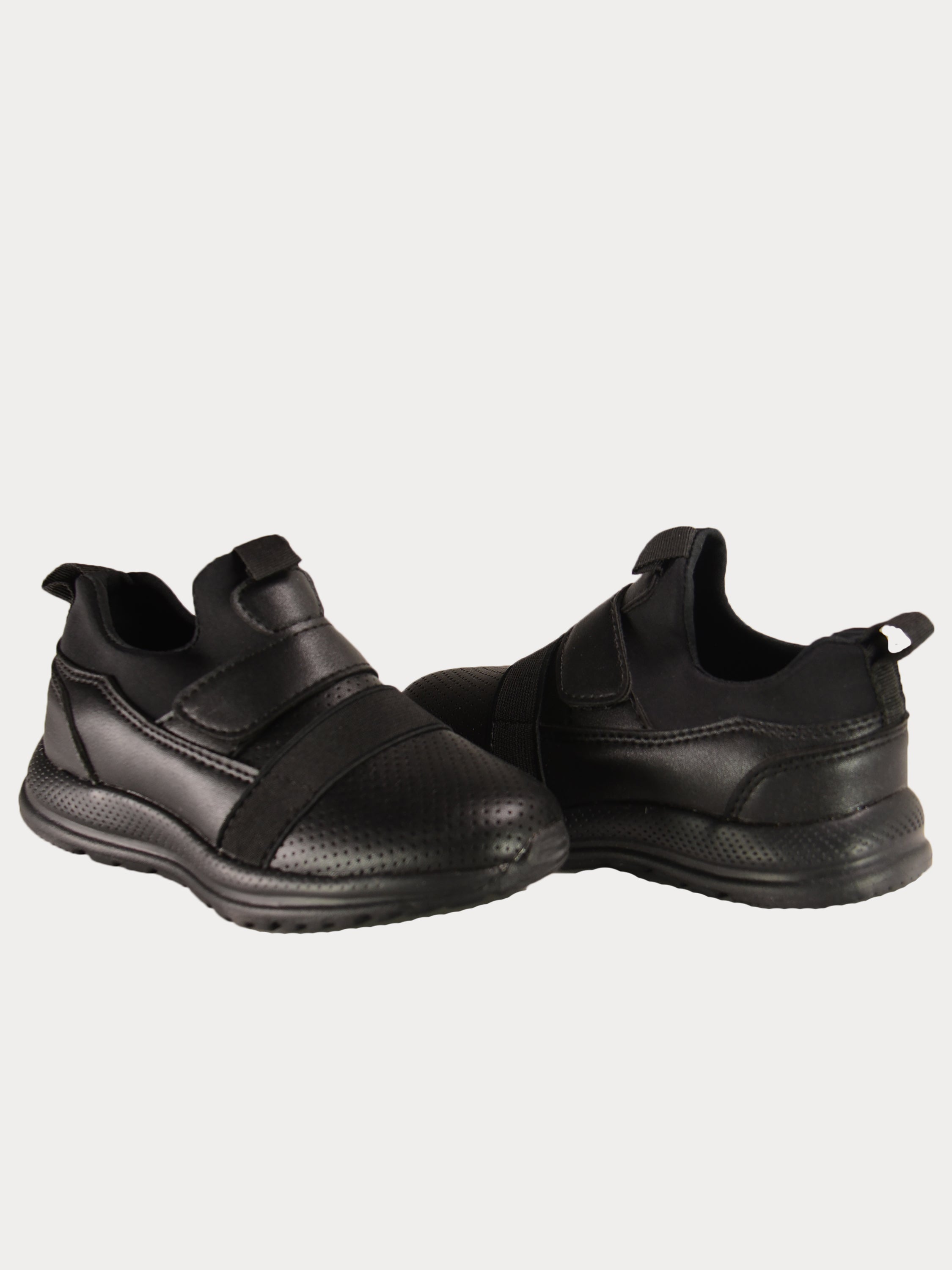Tracker Boys School Shoes #color_Black
