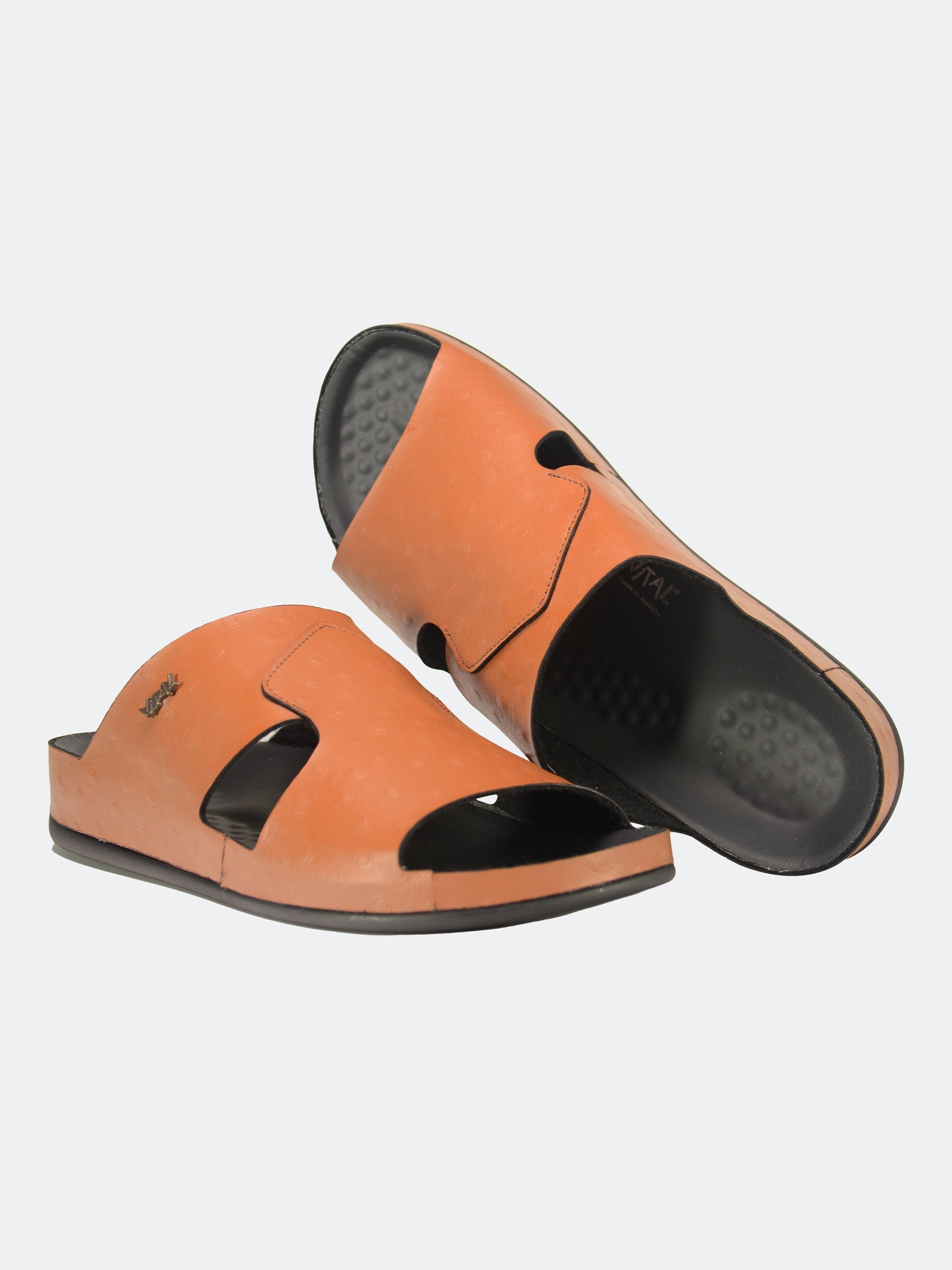 Vital Men's Slider Sandals #color_Brown