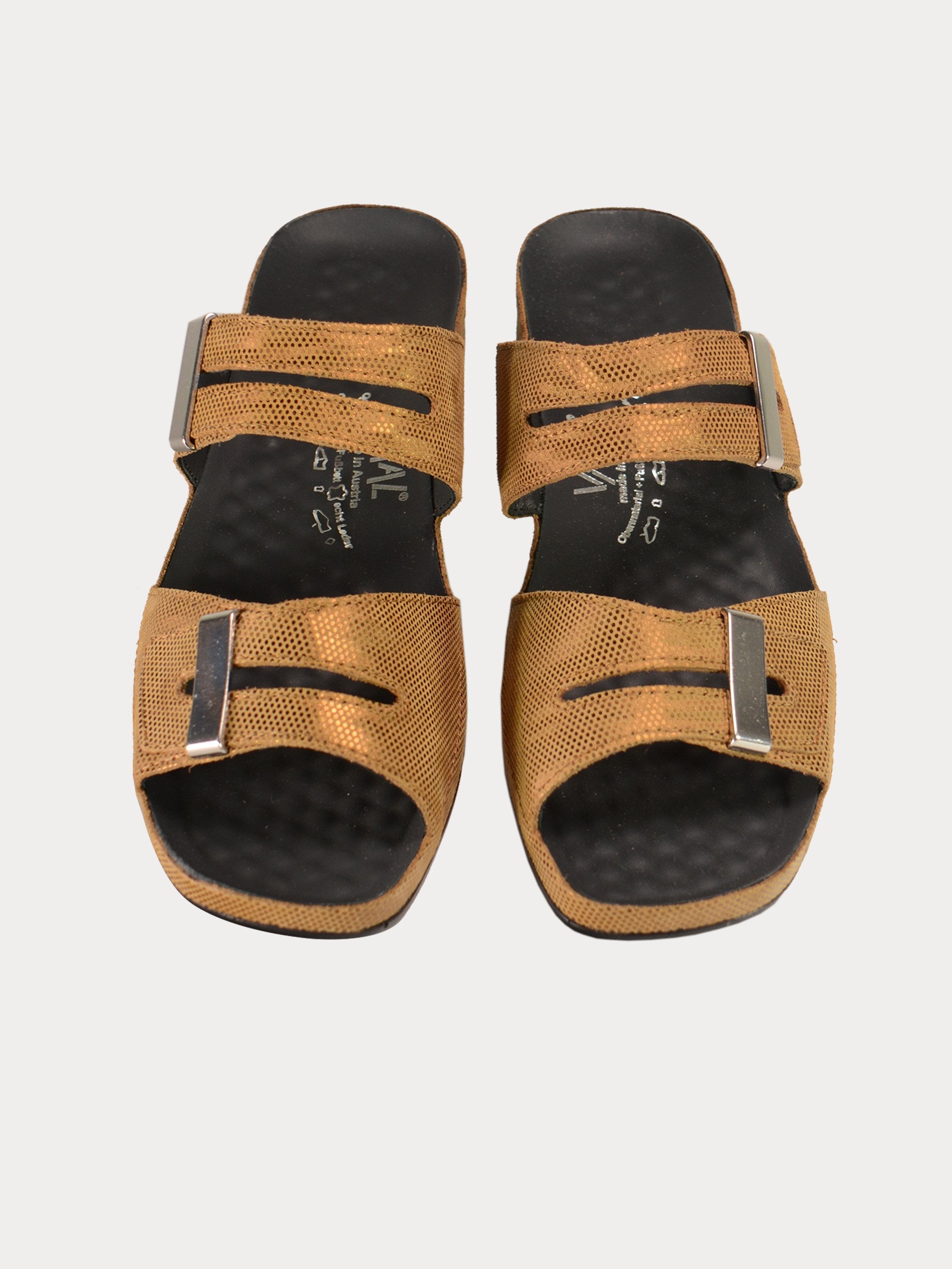 Vital Platform Sandals #color_Brown