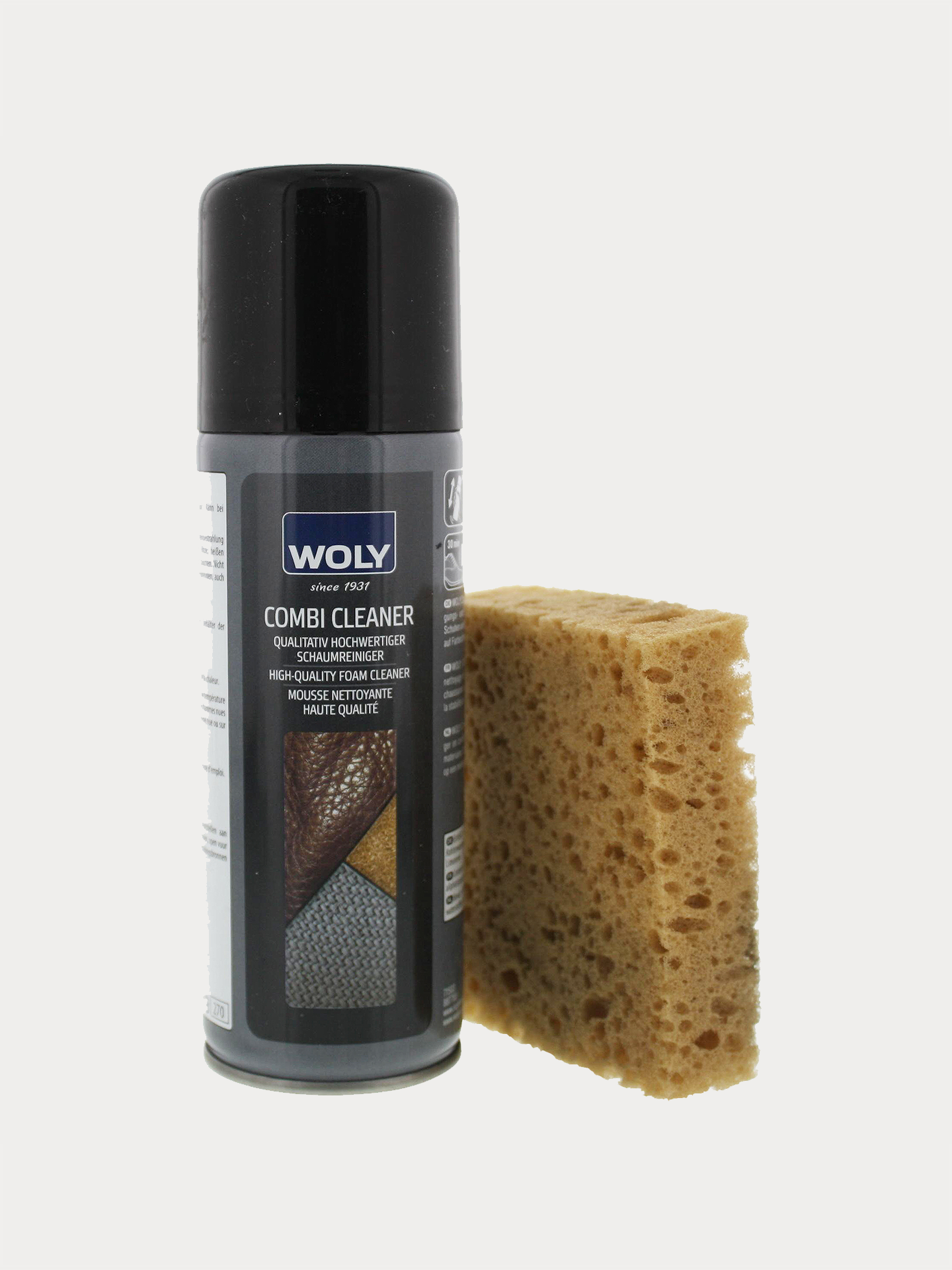 Woly Combi Cleaner Shoe Care for Neutral Leather